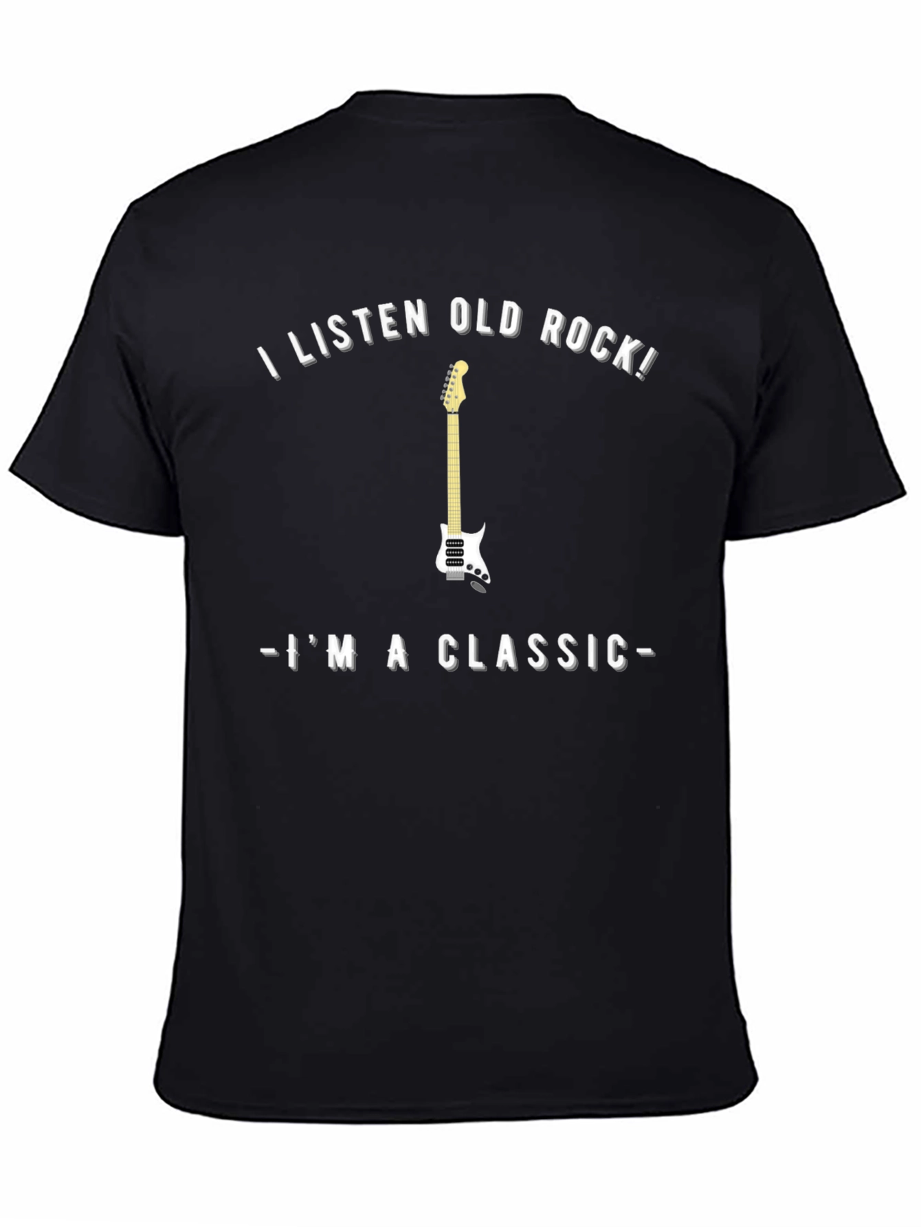 Old Rock Music Fan T-Shirt