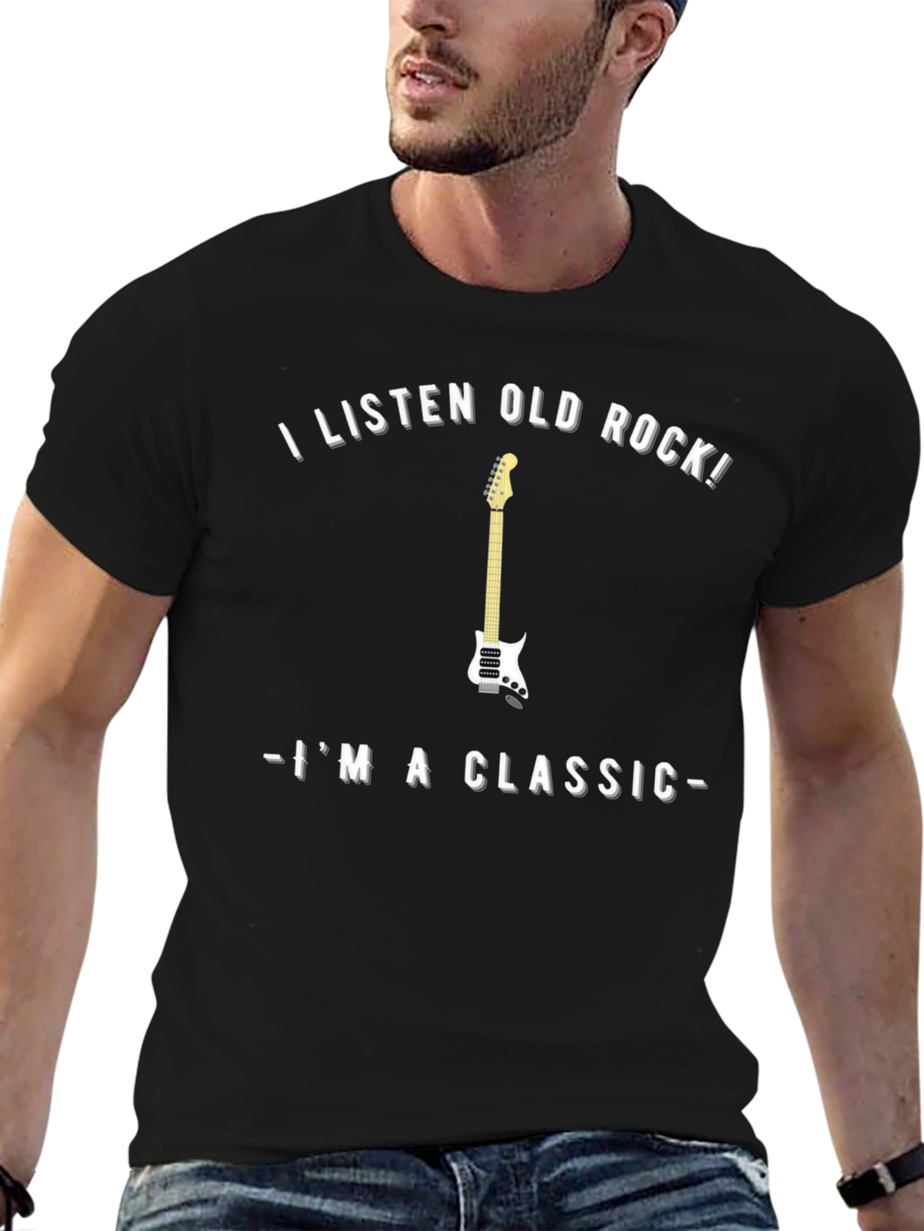 Old Rock Music Fan T-Shirt