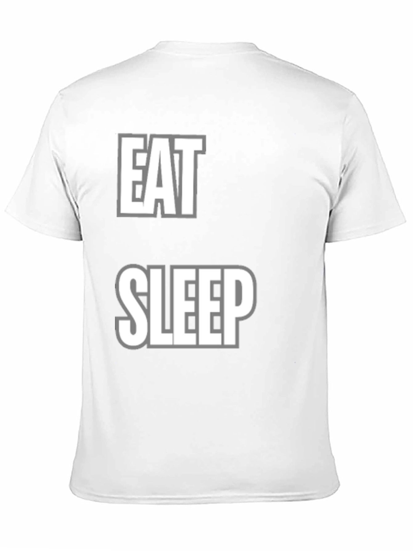 Eat Sleep Repeat T-Shirt Funny Graphic Tee