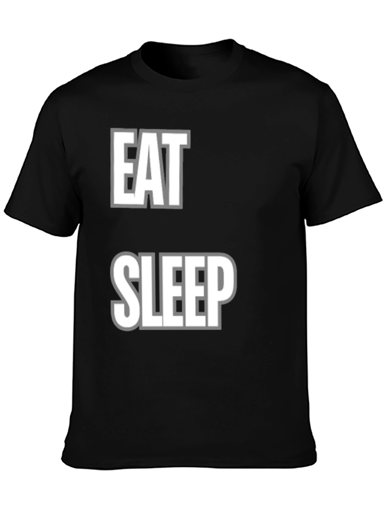 Eat Sleep Repeat T-Shirt Funny Graphic Tee