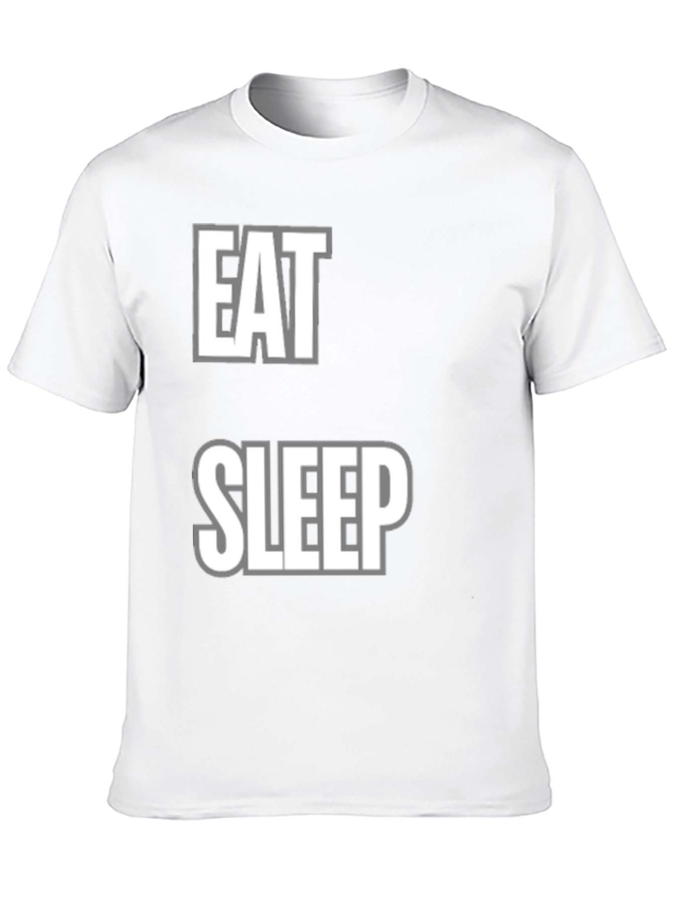 Eat Sleep Repeat T-Shirt Funny Graphic Tee