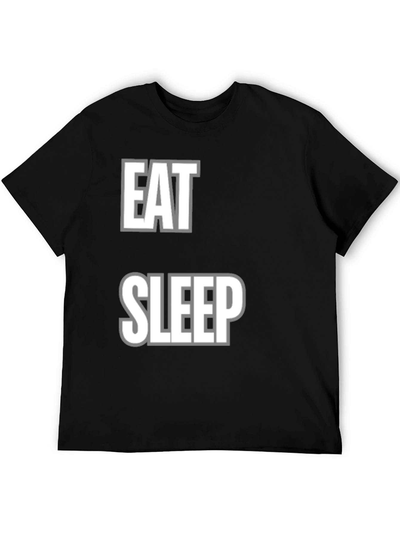 Eat Sleep Repeat T-Shirt Funny Graphic Tee