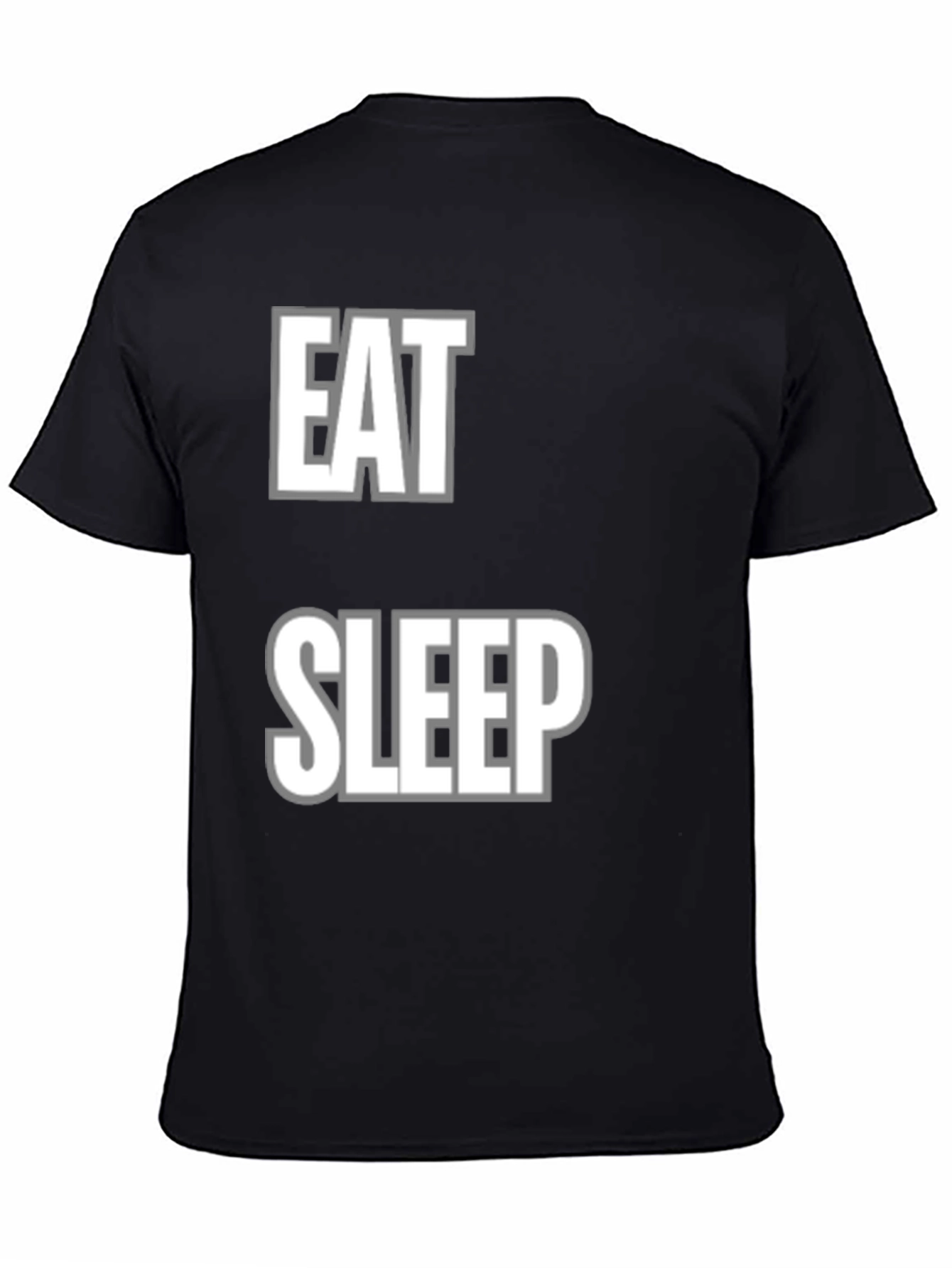 Eat Sleep Repeat T-Shirt Funny Graphic Tee
