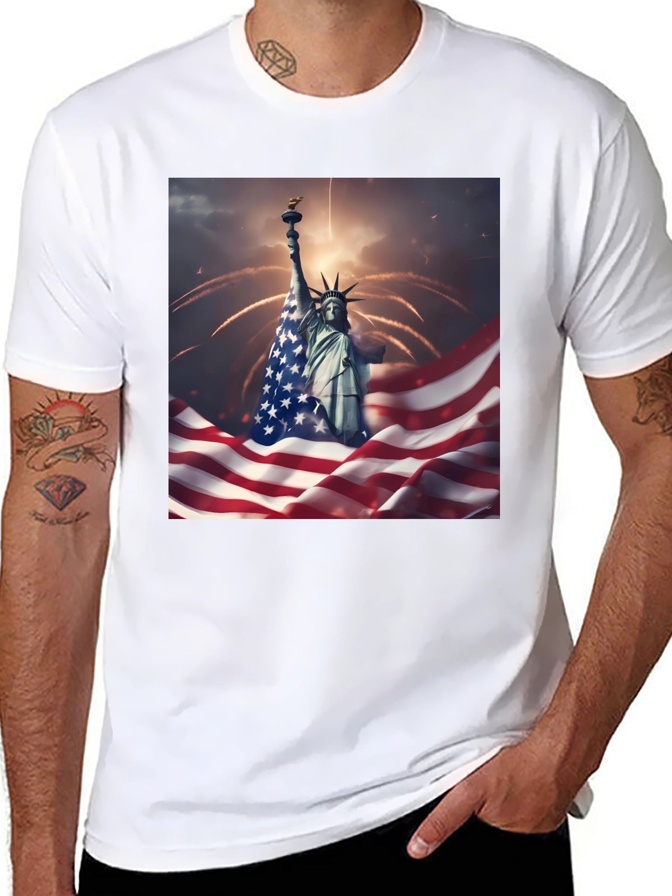 Statue of Liberty Graphic Tee