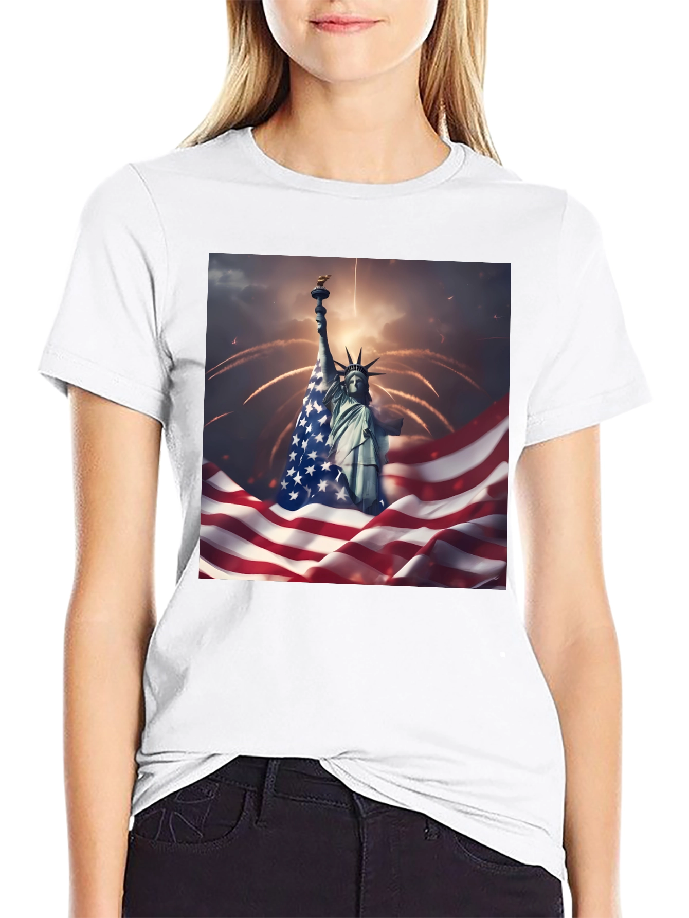 Statue of Liberty Graphic Tee