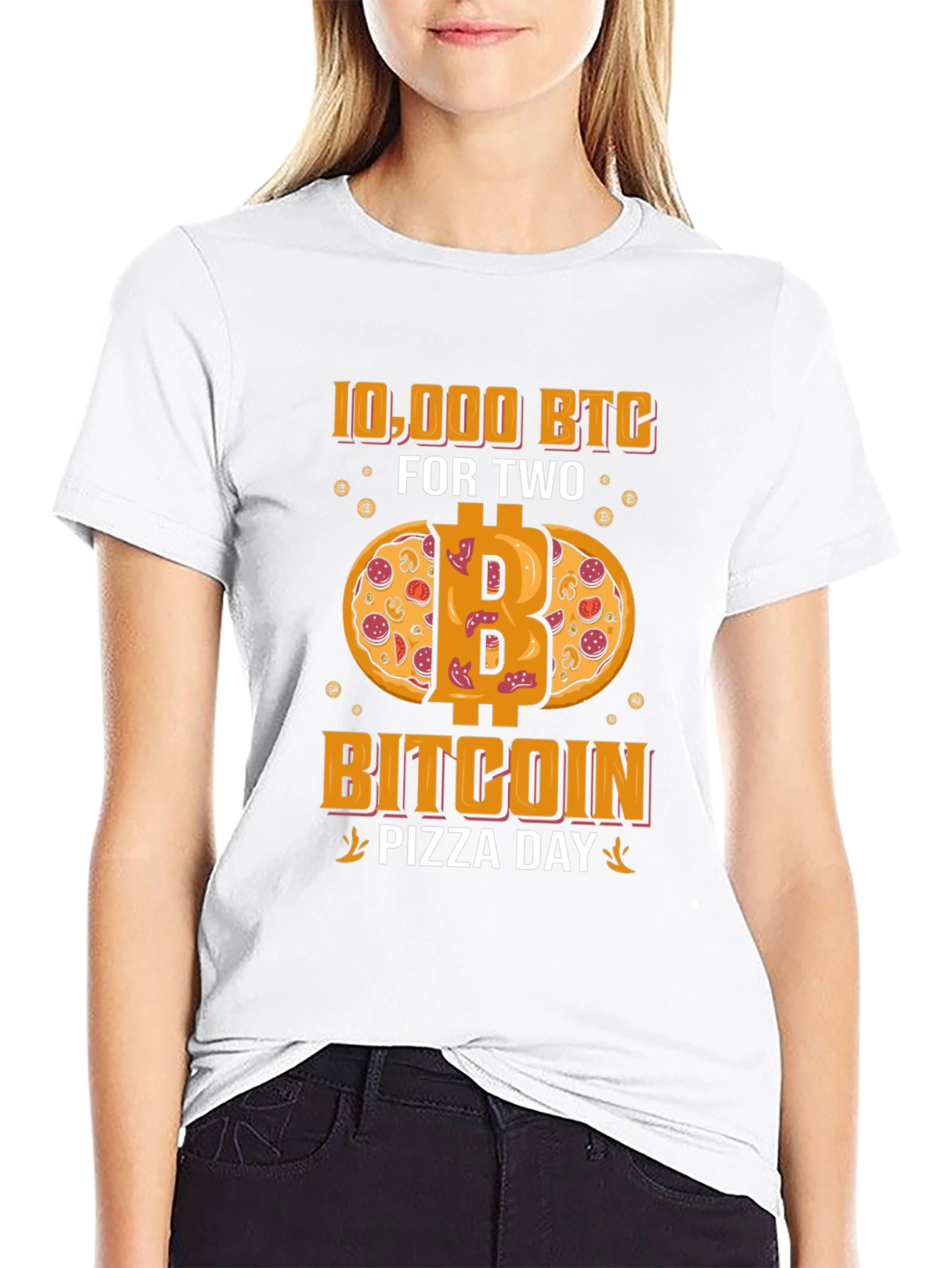 Bitcoin Pizza Day T-Shirt - Cryptocurrency Tee