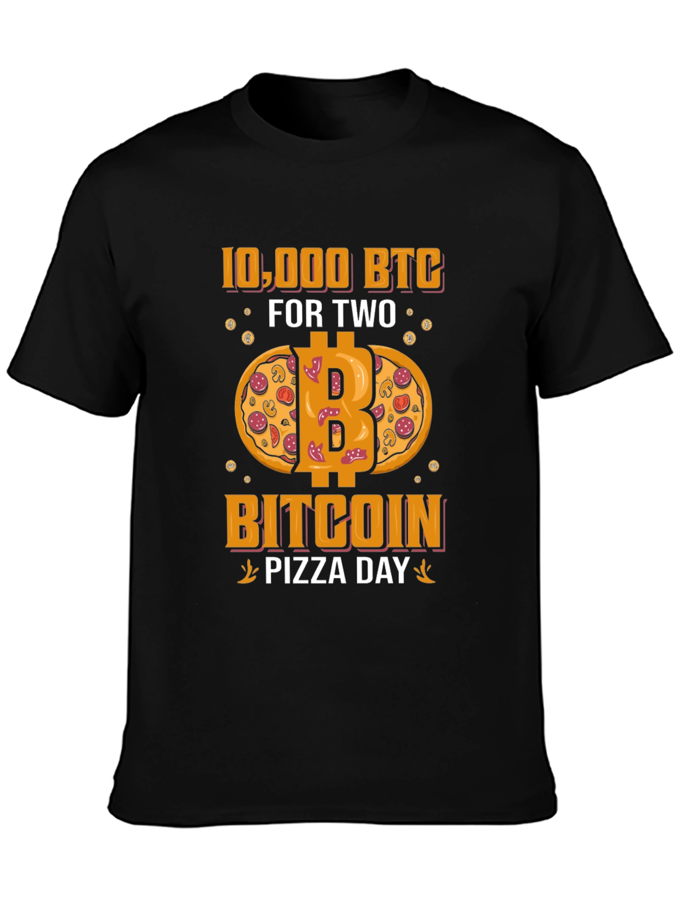 Bitcoin Pizza Day T-Shirt - Cryptocurrency Tee