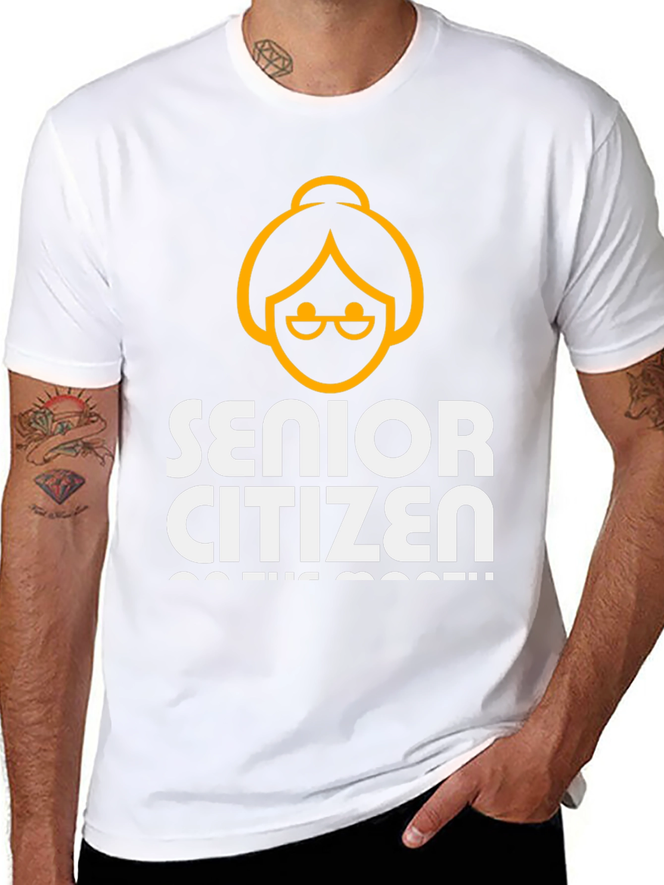 Senior Citizen T-Shirt - On The Loose