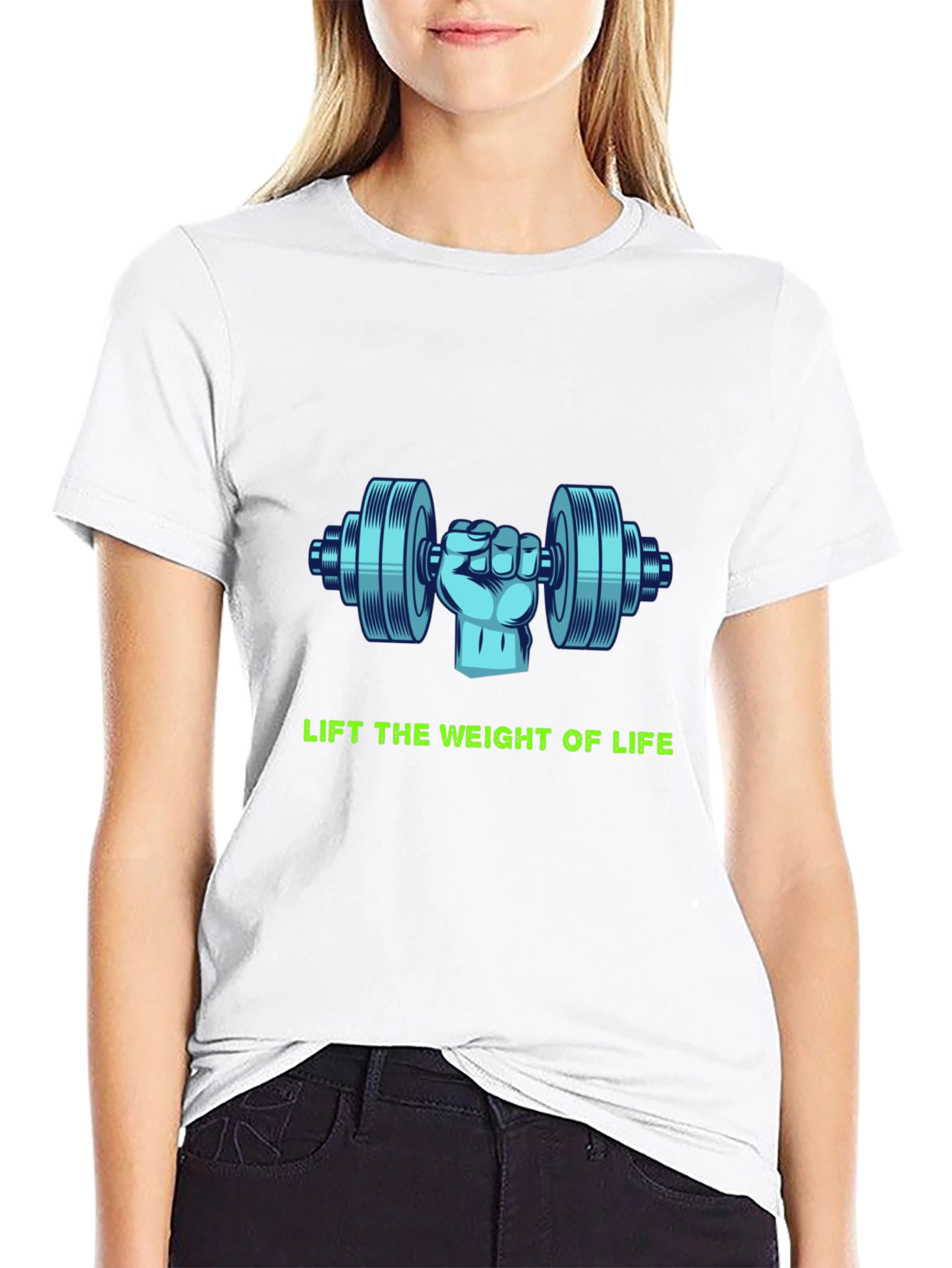 Lift the Weight of Life Graphic T-Shirt