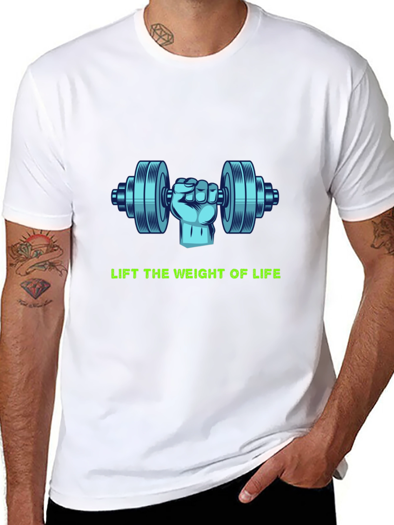 Lift the Weight of Life Graphic T-Shirt