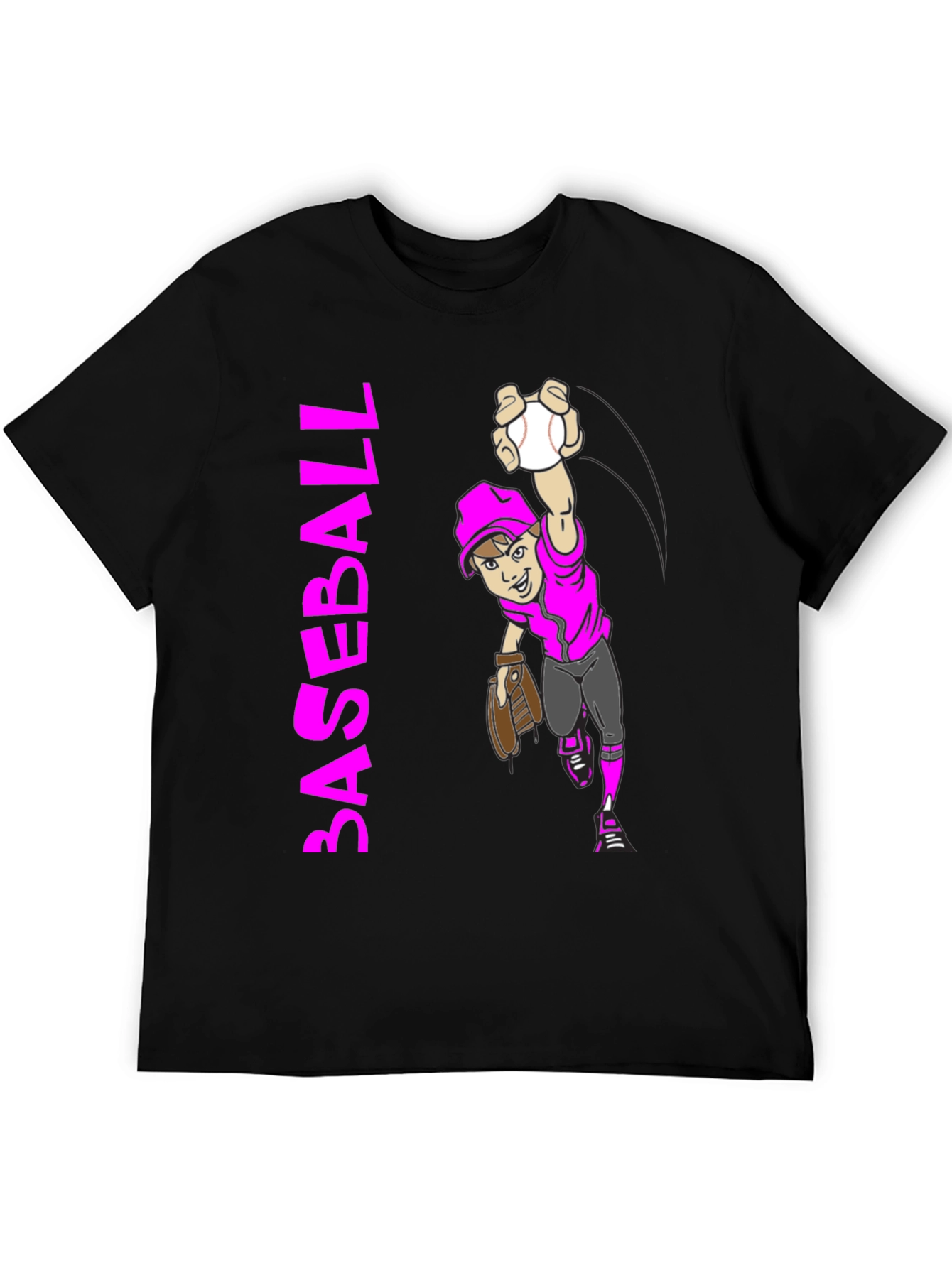 Baseball Graphic Tee - Fun & Sporty Design