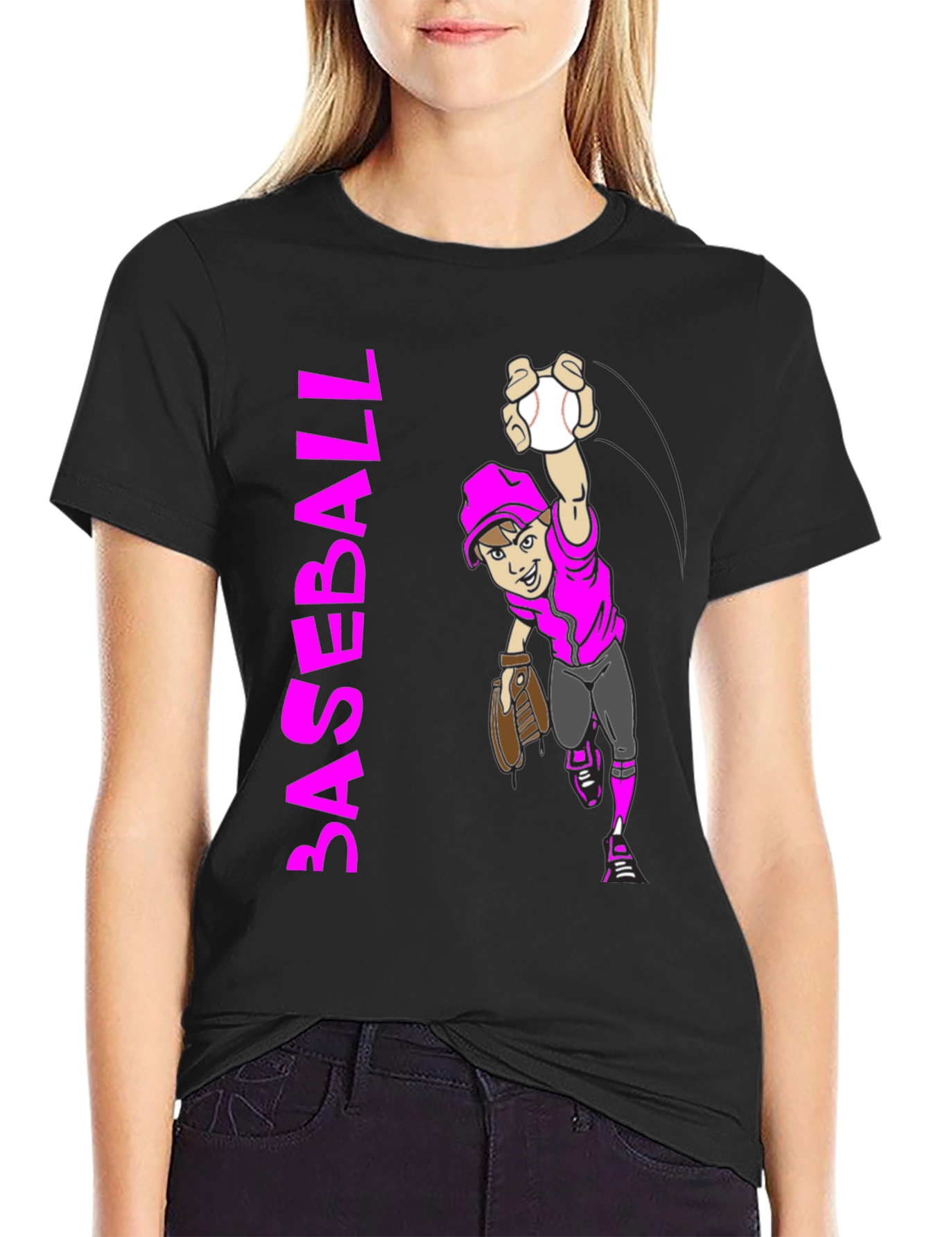 Baseball Graphic Tee - Fun & Sporty Design