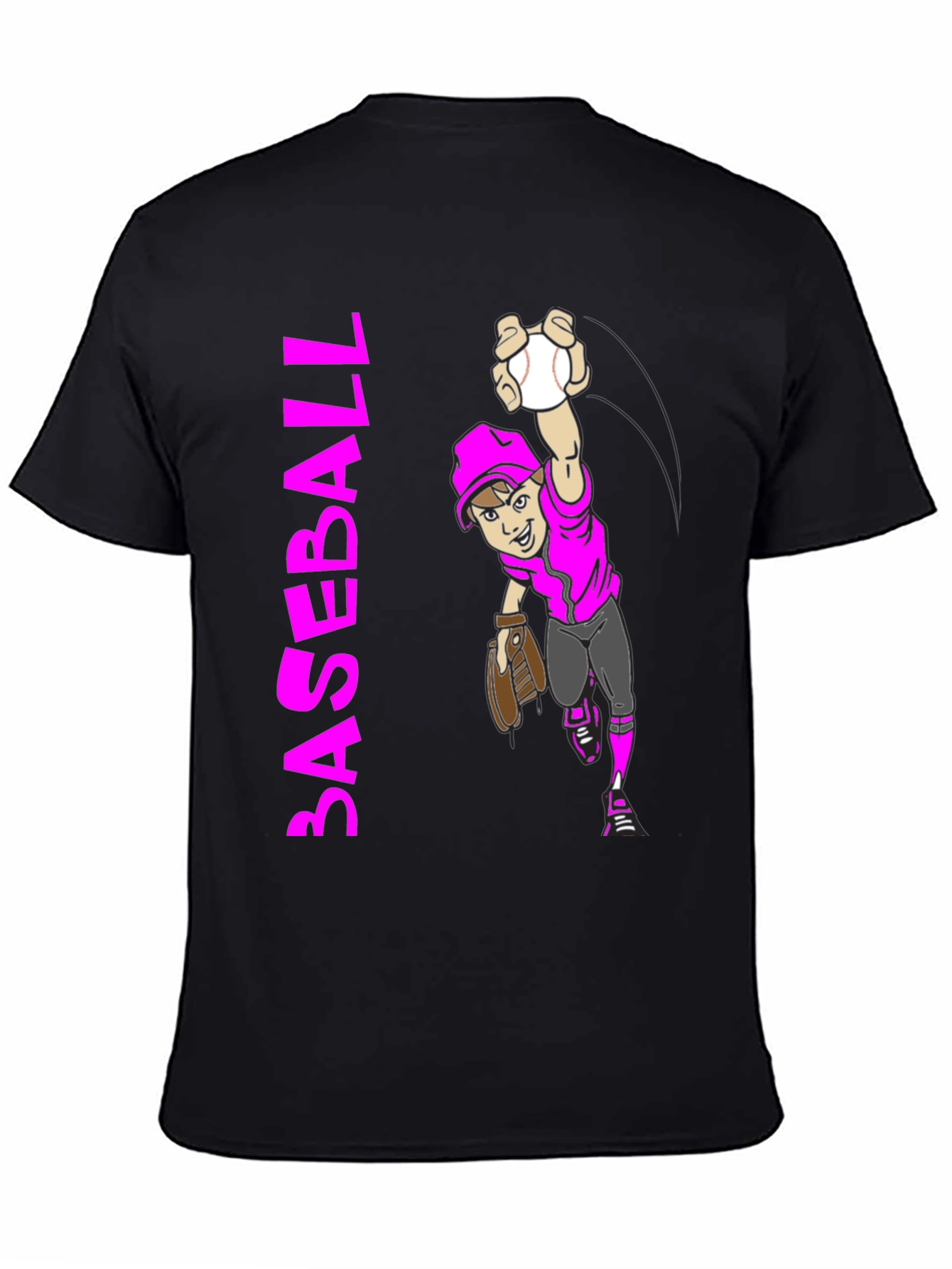 Baseball Graphic Tee - Fun & Sporty Design