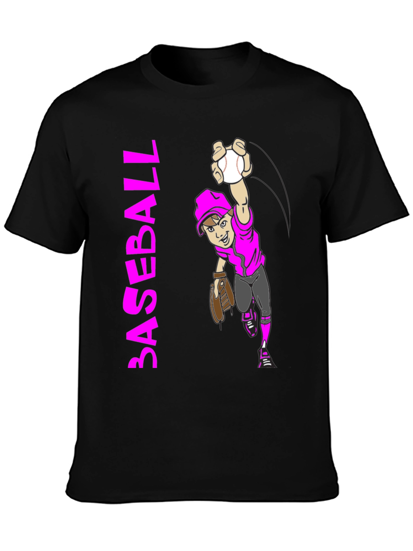Baseball Graphic Tee - Fun & Sporty Design