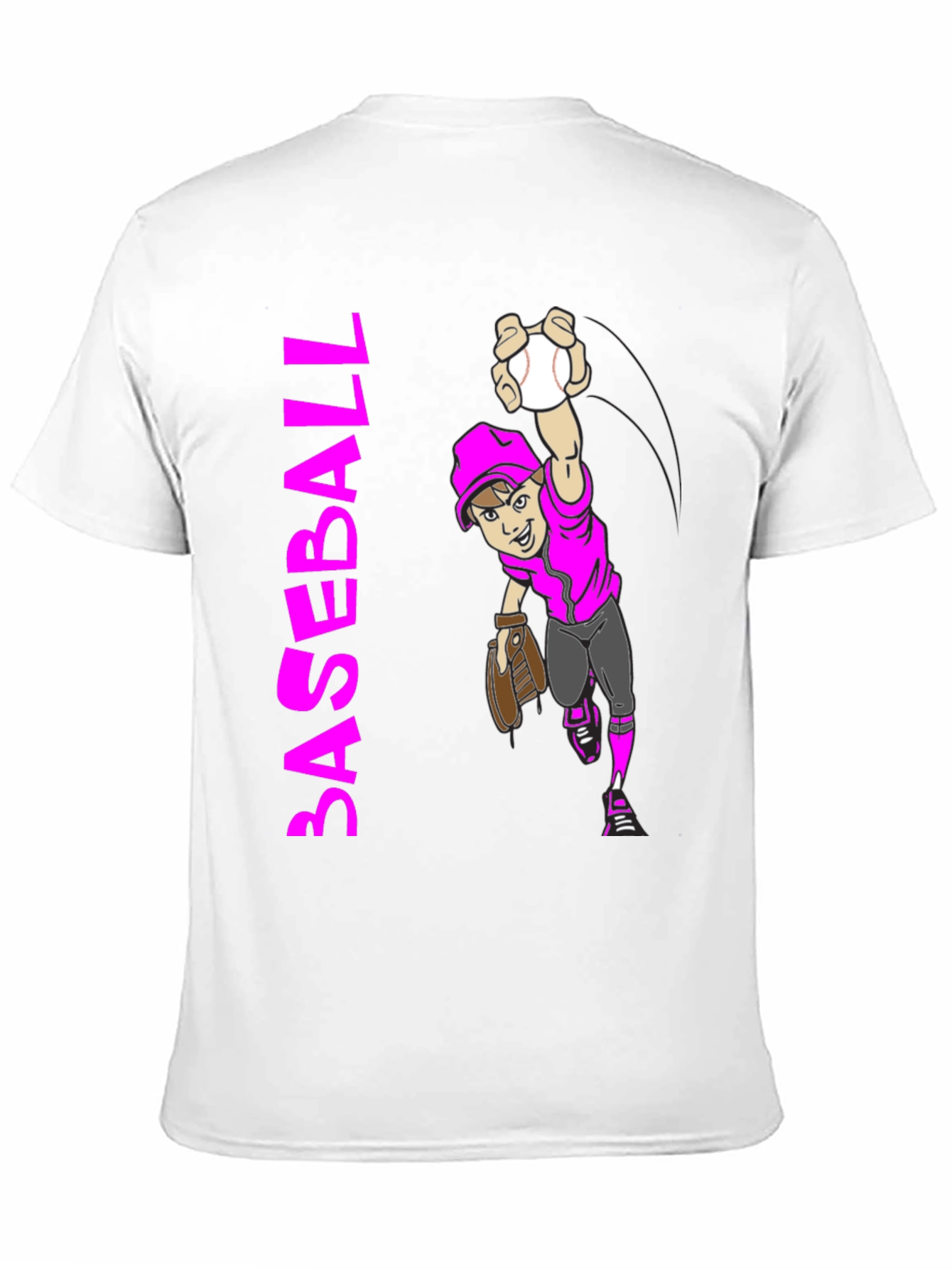 Baseball Graphic Tee - Fun & Sporty Design
