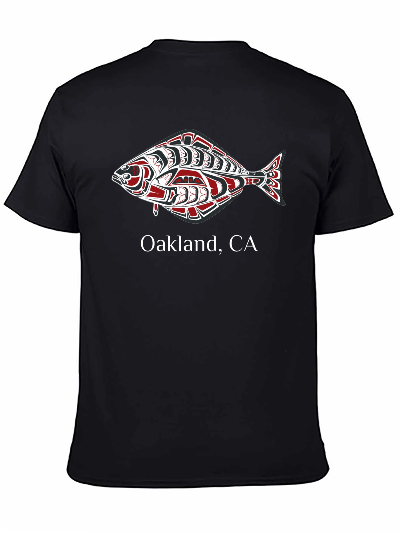 Oakland CA Fish Graphic Tee