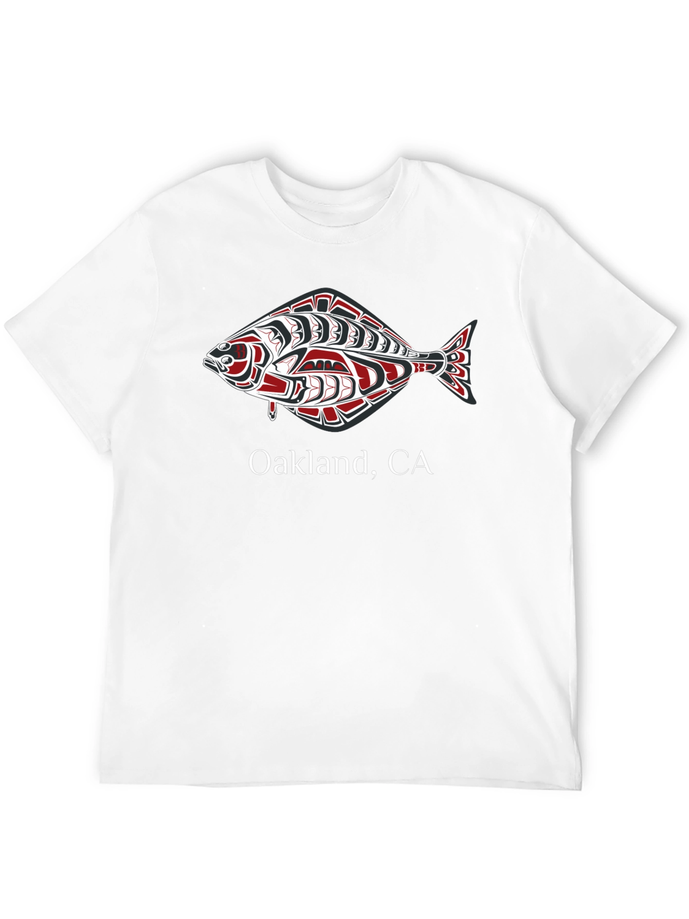Oakland CA Fish Graphic Tee