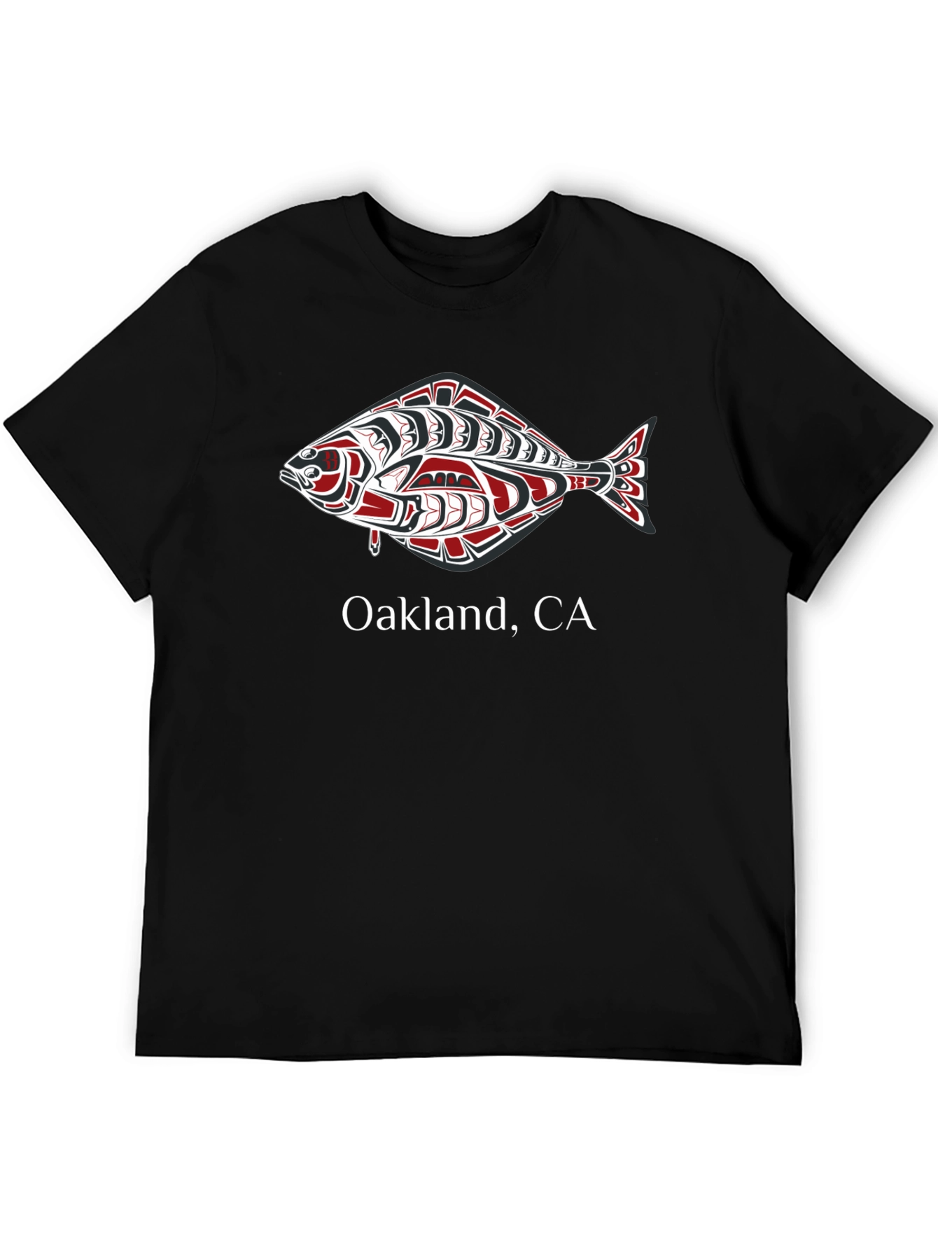 Oakland CA Fish Graphic Tee