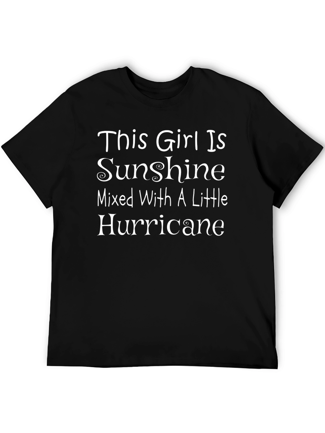 Sunshine & Hurricane Graphic T-Shirt - Black