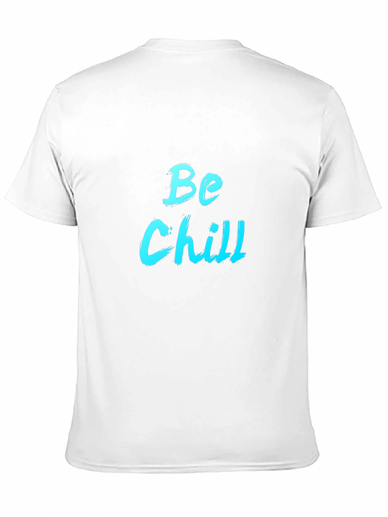 Be Chill Black Graphic T-Shirt