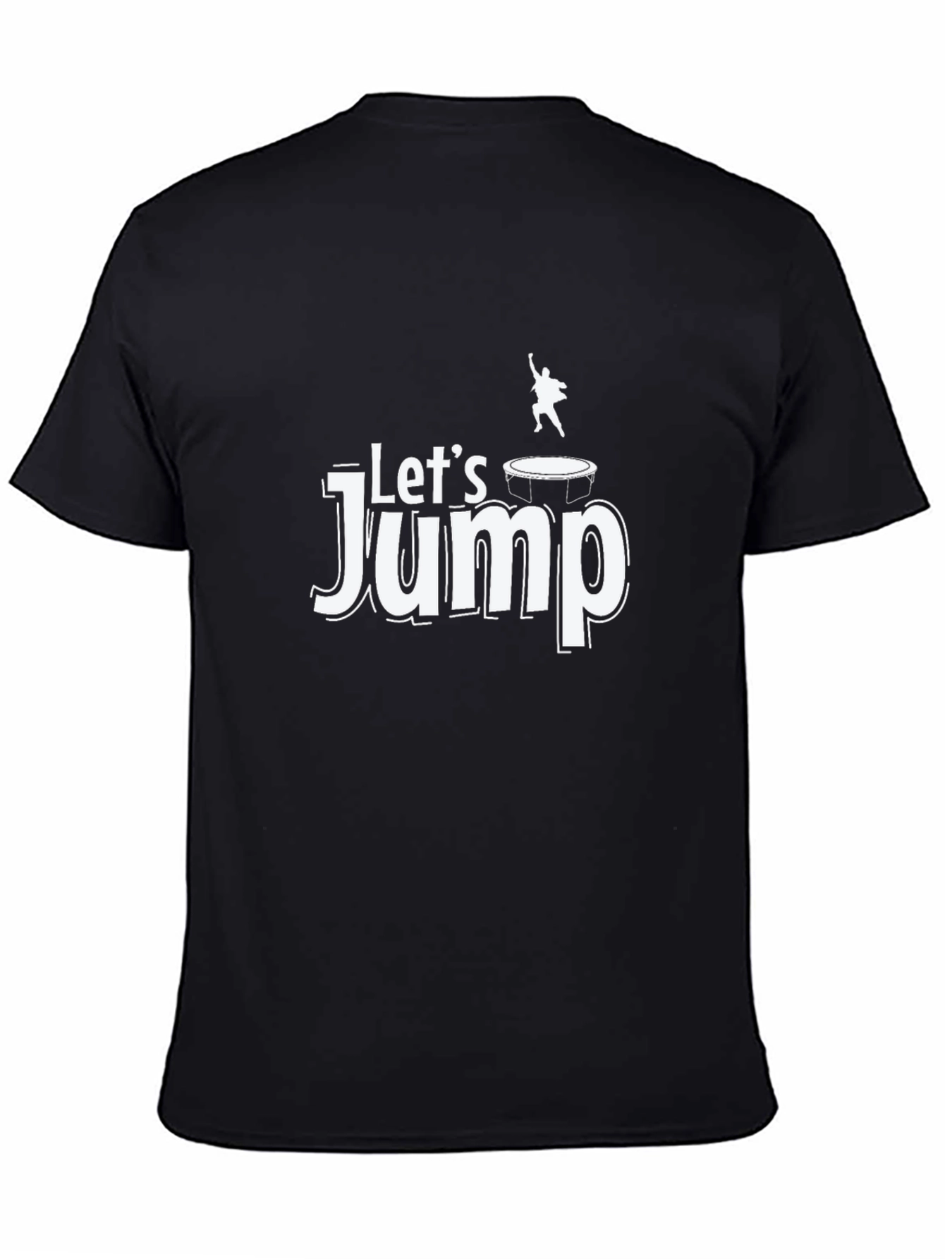 Lets Jump Black T-Shirt