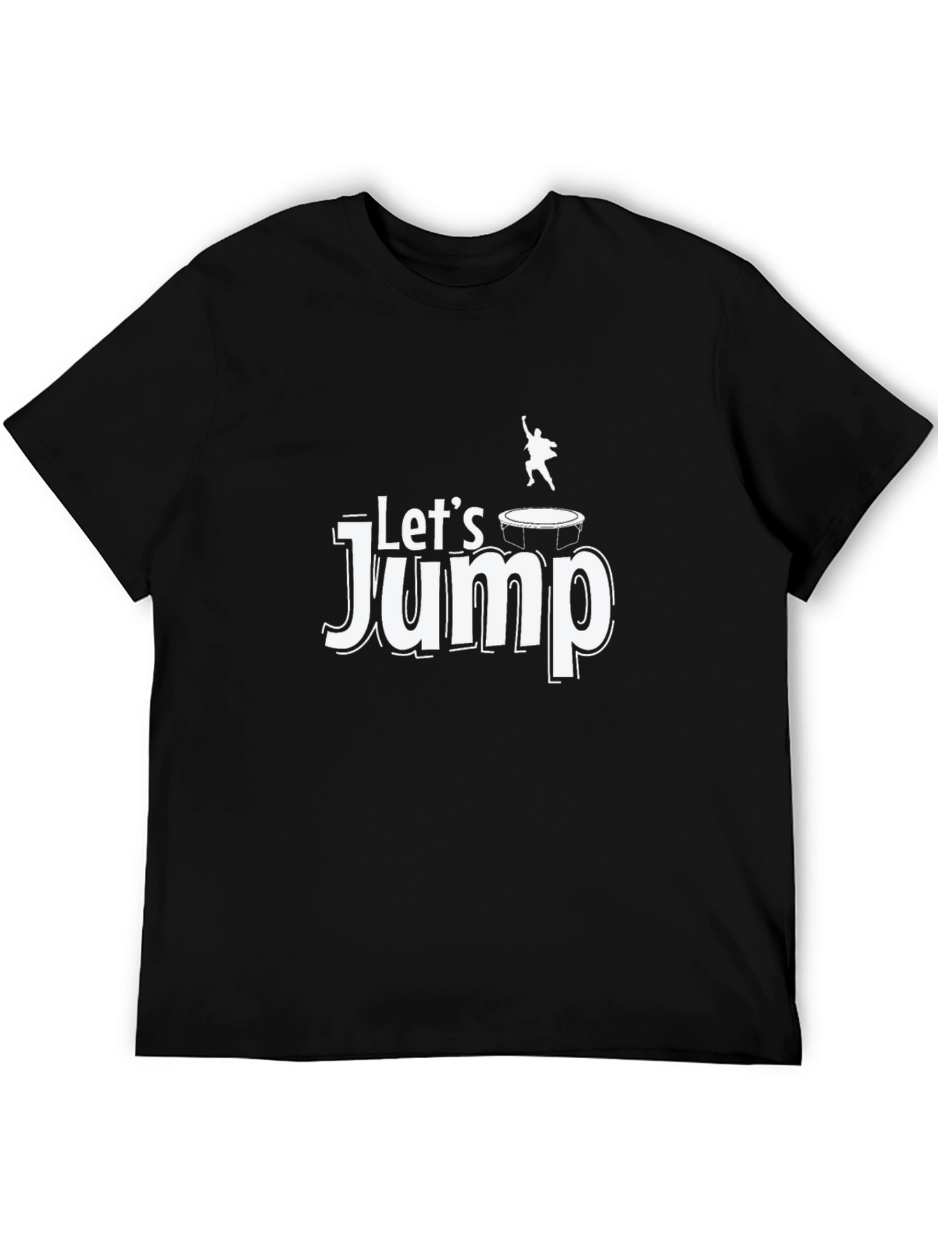 Lets Jump Black T-Shirt