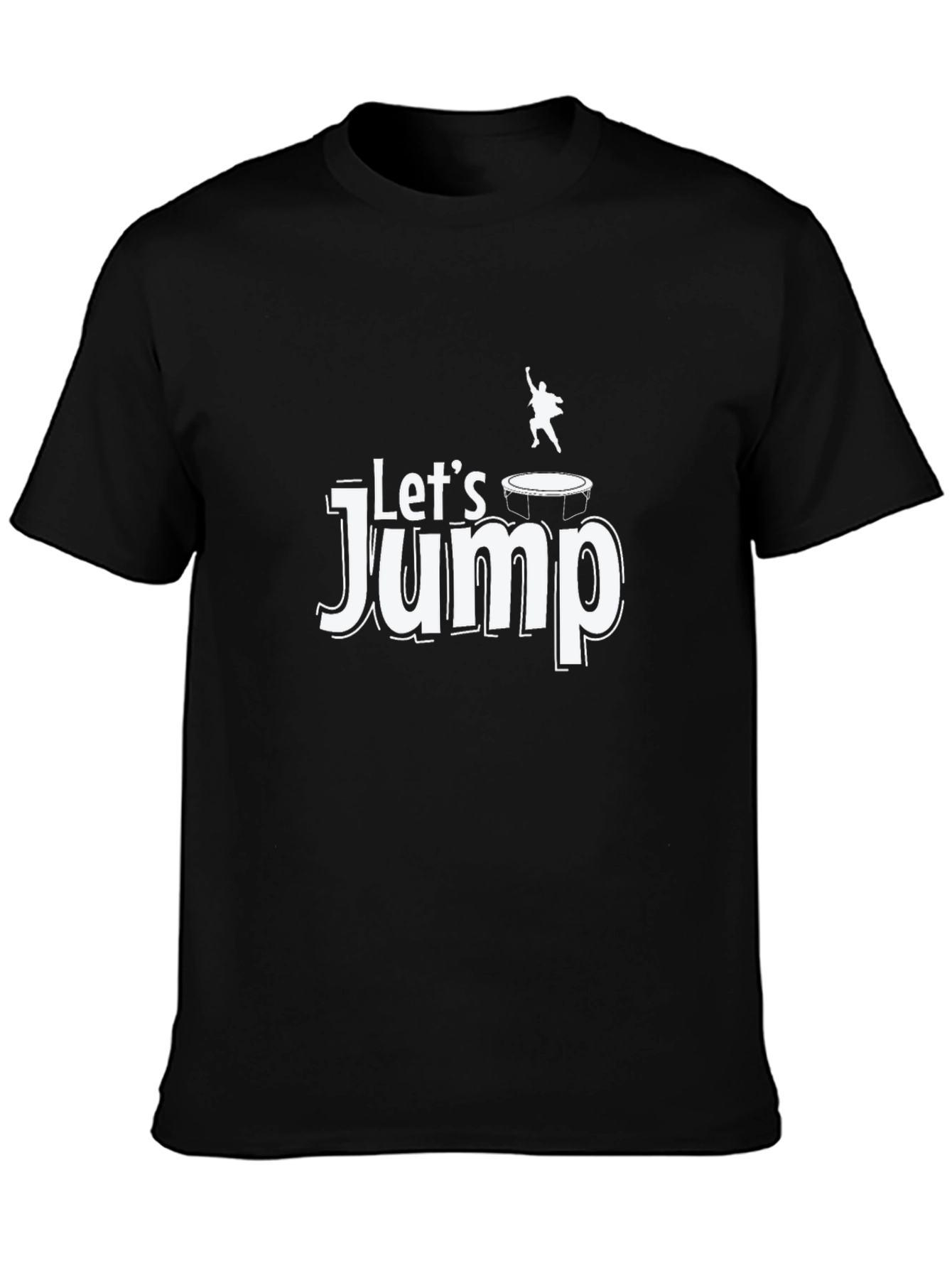 Lets Jump Black T-Shirt