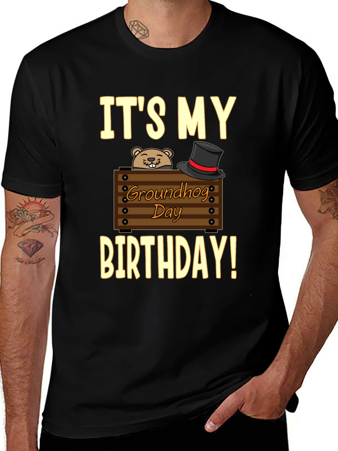 Groundhog Day Birthday T-Shirt