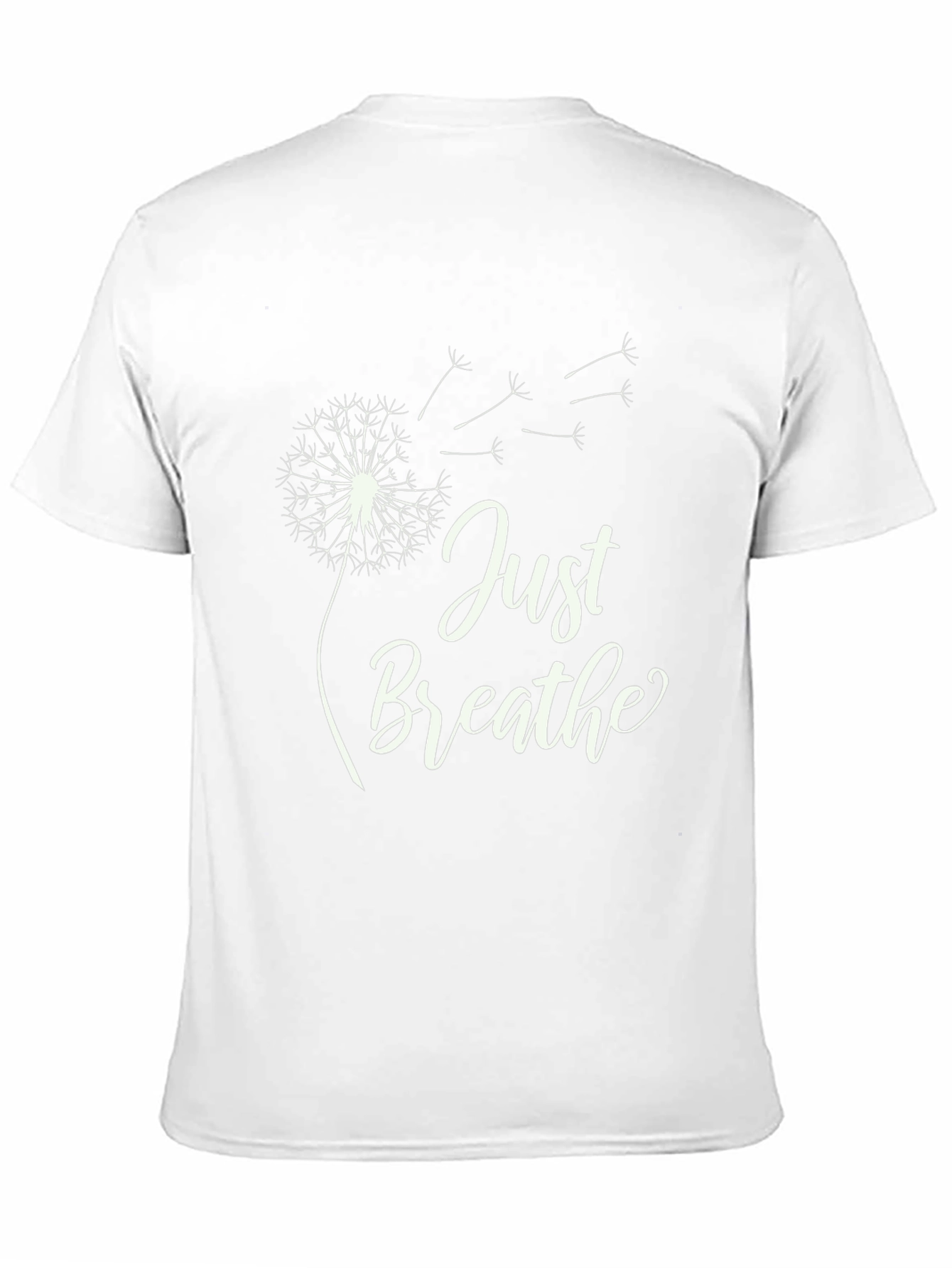 Just Breathe Dandelion Graphic T-Shirt