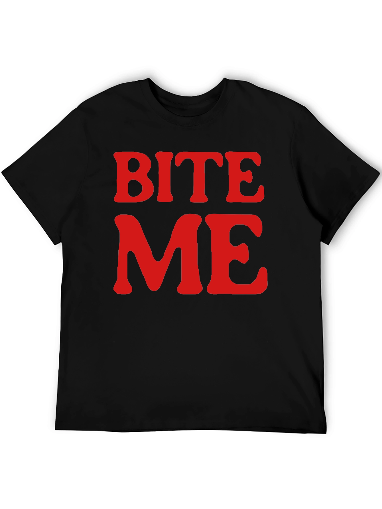 Bite Me Graphic Tee - Black T-Shirt