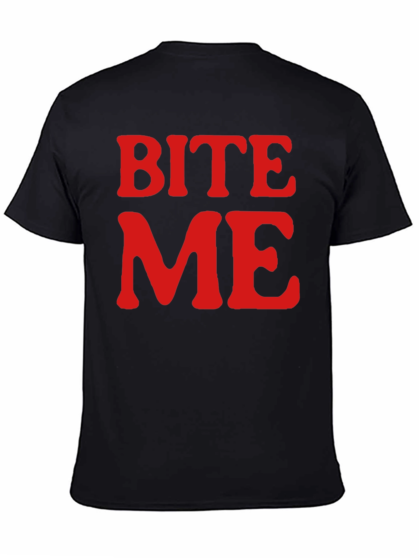 Bite Me Graphic Tee - Black T-Shirt
