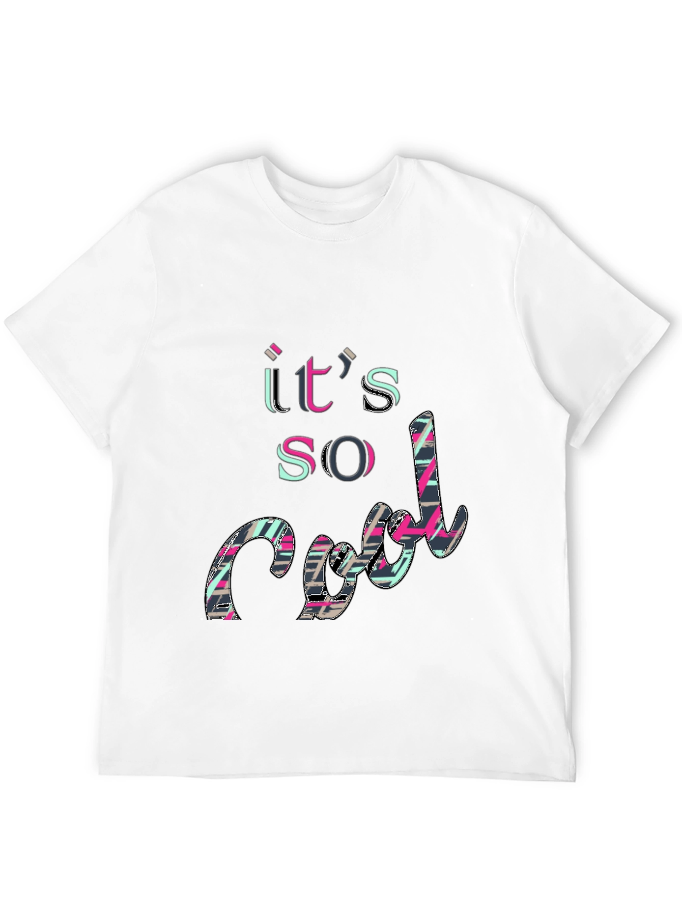 Its So Cool Graphic Tee - Modern Style
