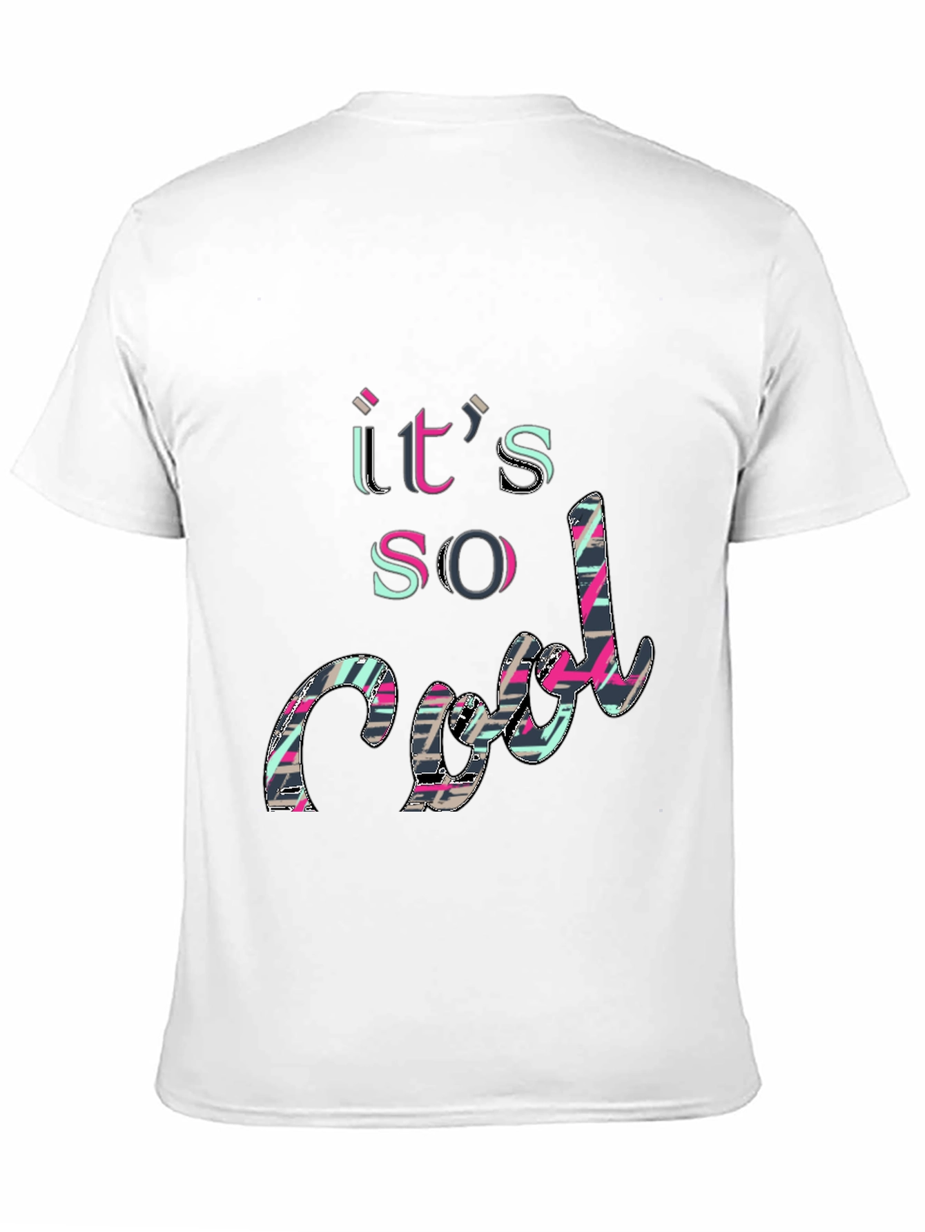 Its So Cool Graphic Tee - Modern Style