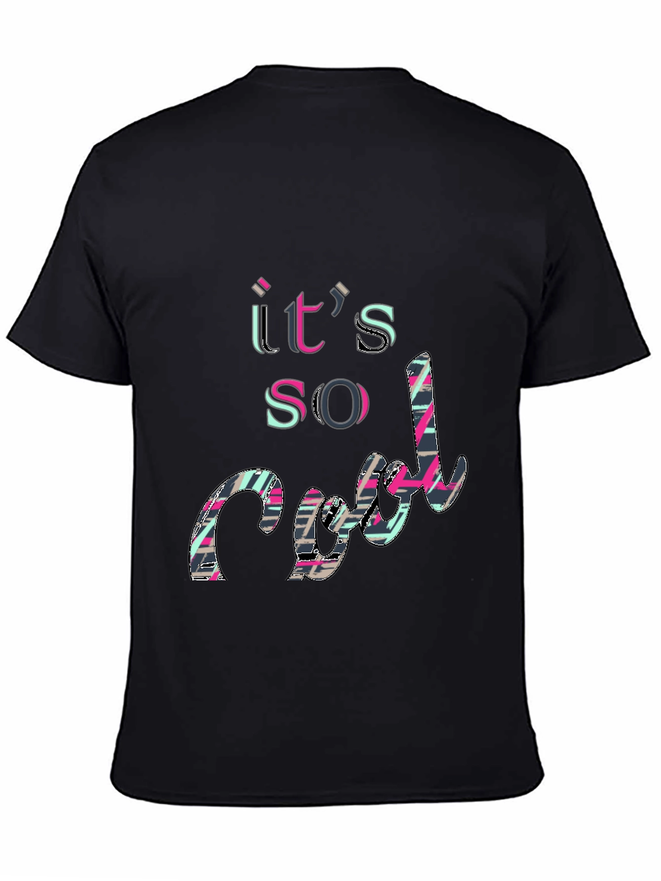 Its So Cool Graphic Tee - Modern Style