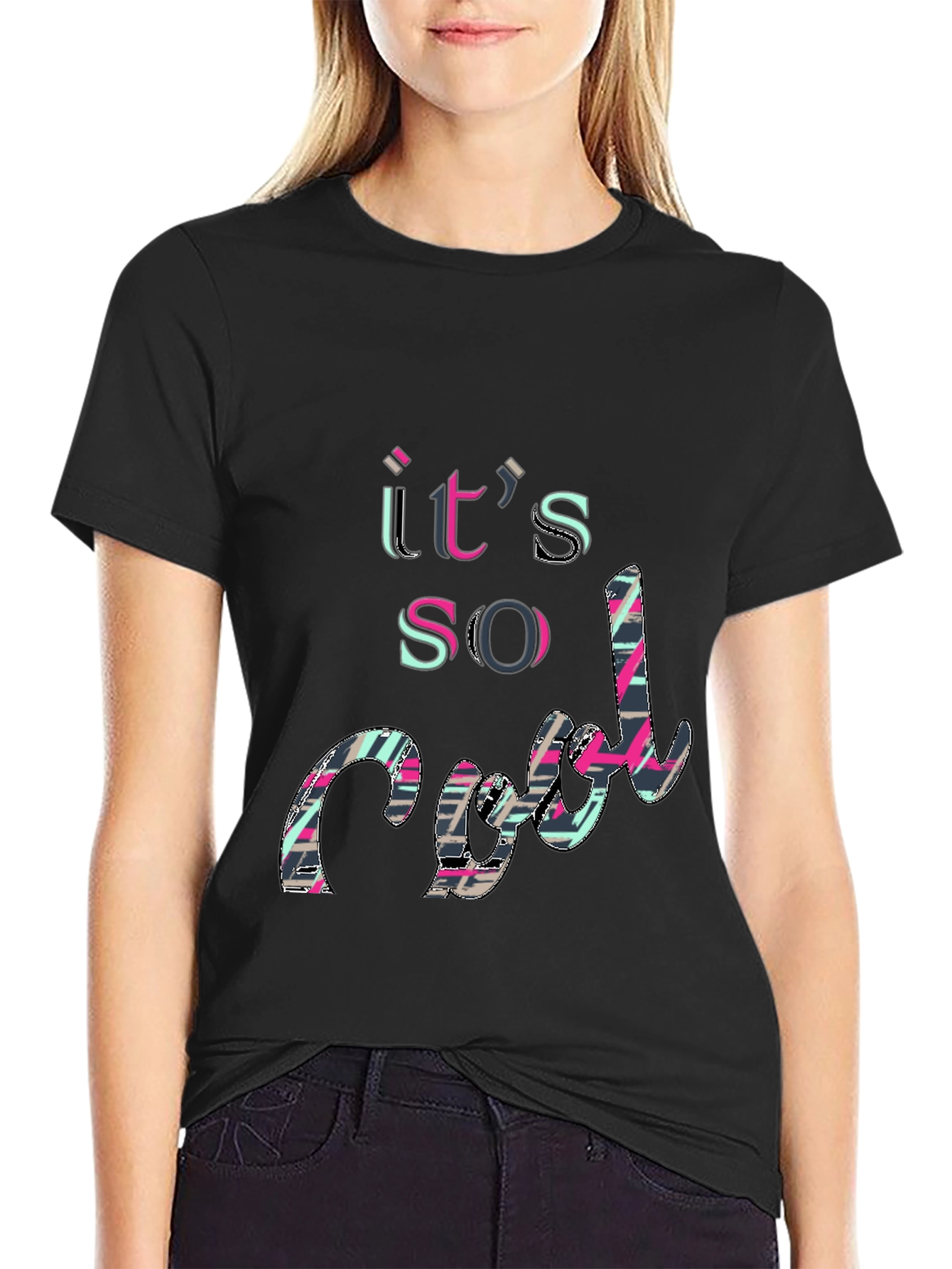 Its So Cool Graphic Tee - Modern Style