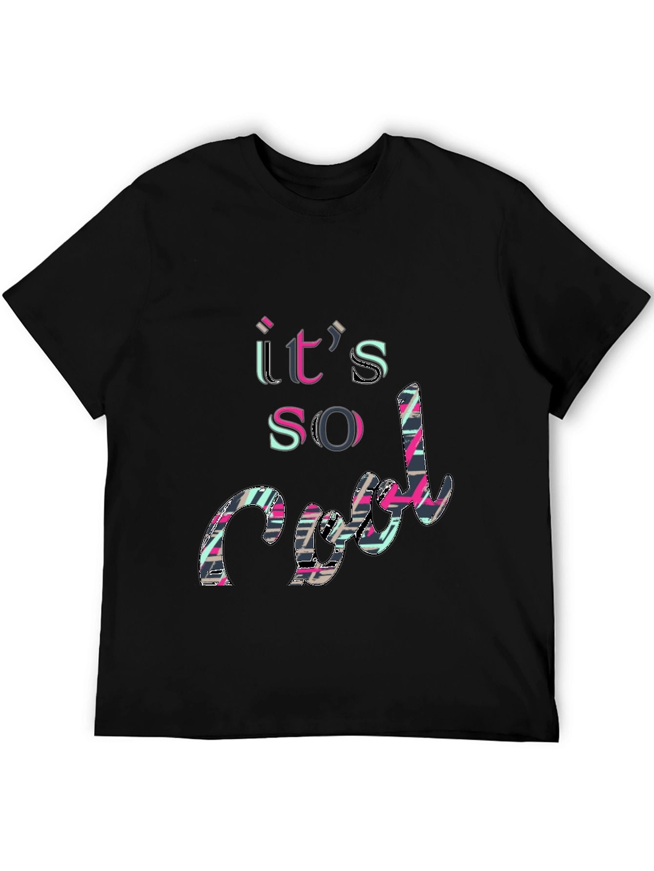 Its So Cool Graphic Tee - Modern Style