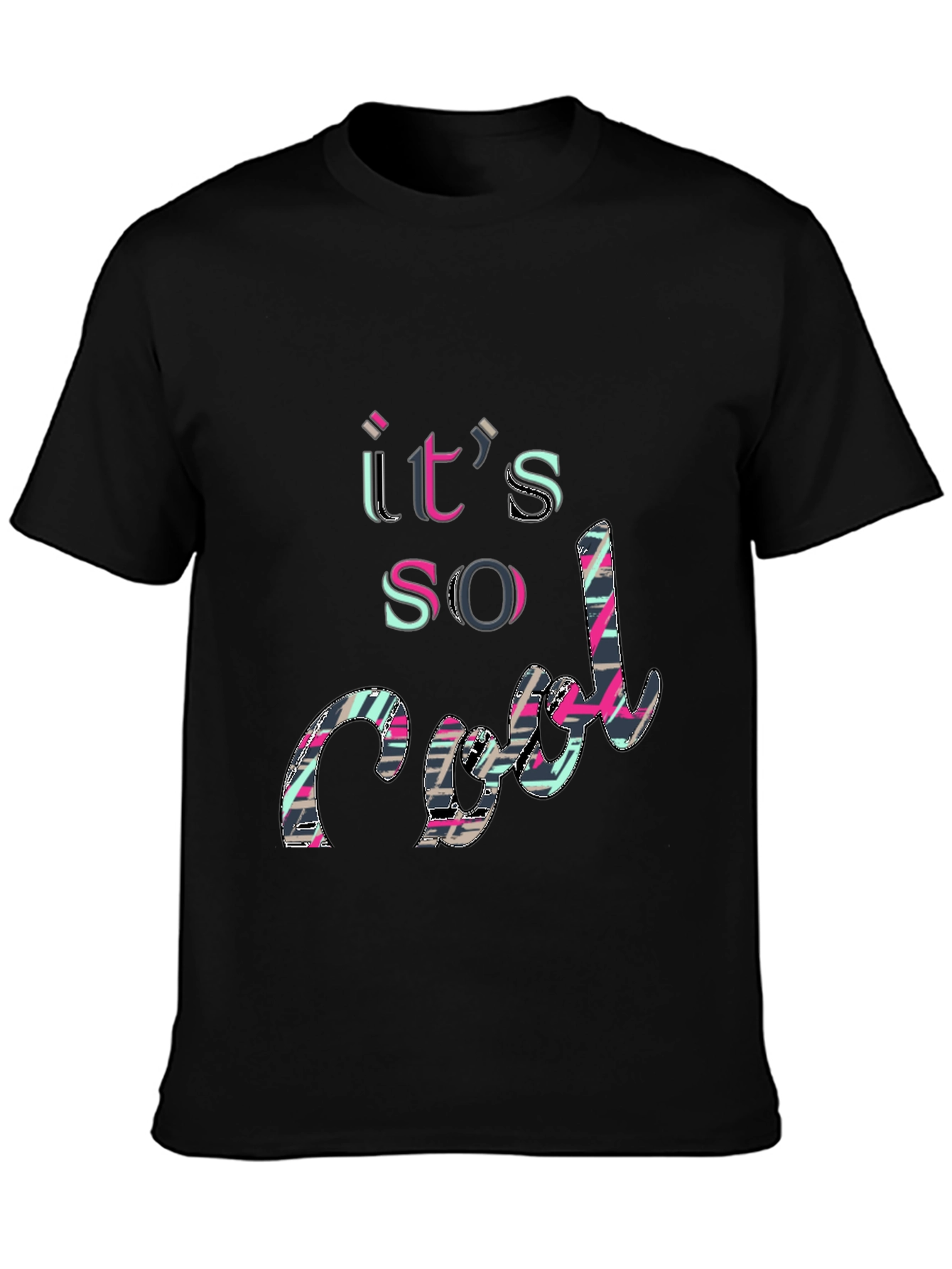 Its So Cool Graphic Tee - Modern Style