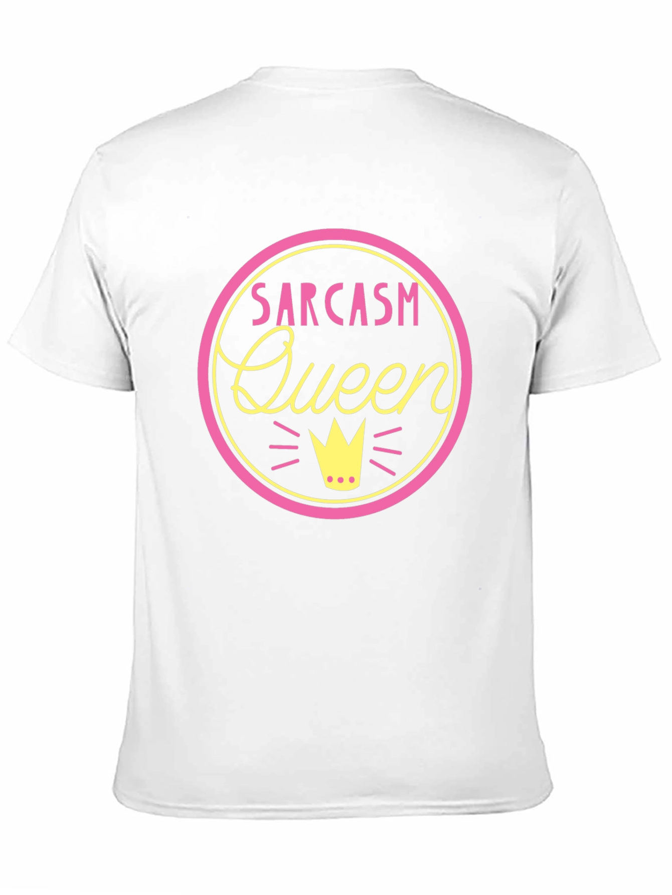 Sarcasm Queen Black T-Shirt