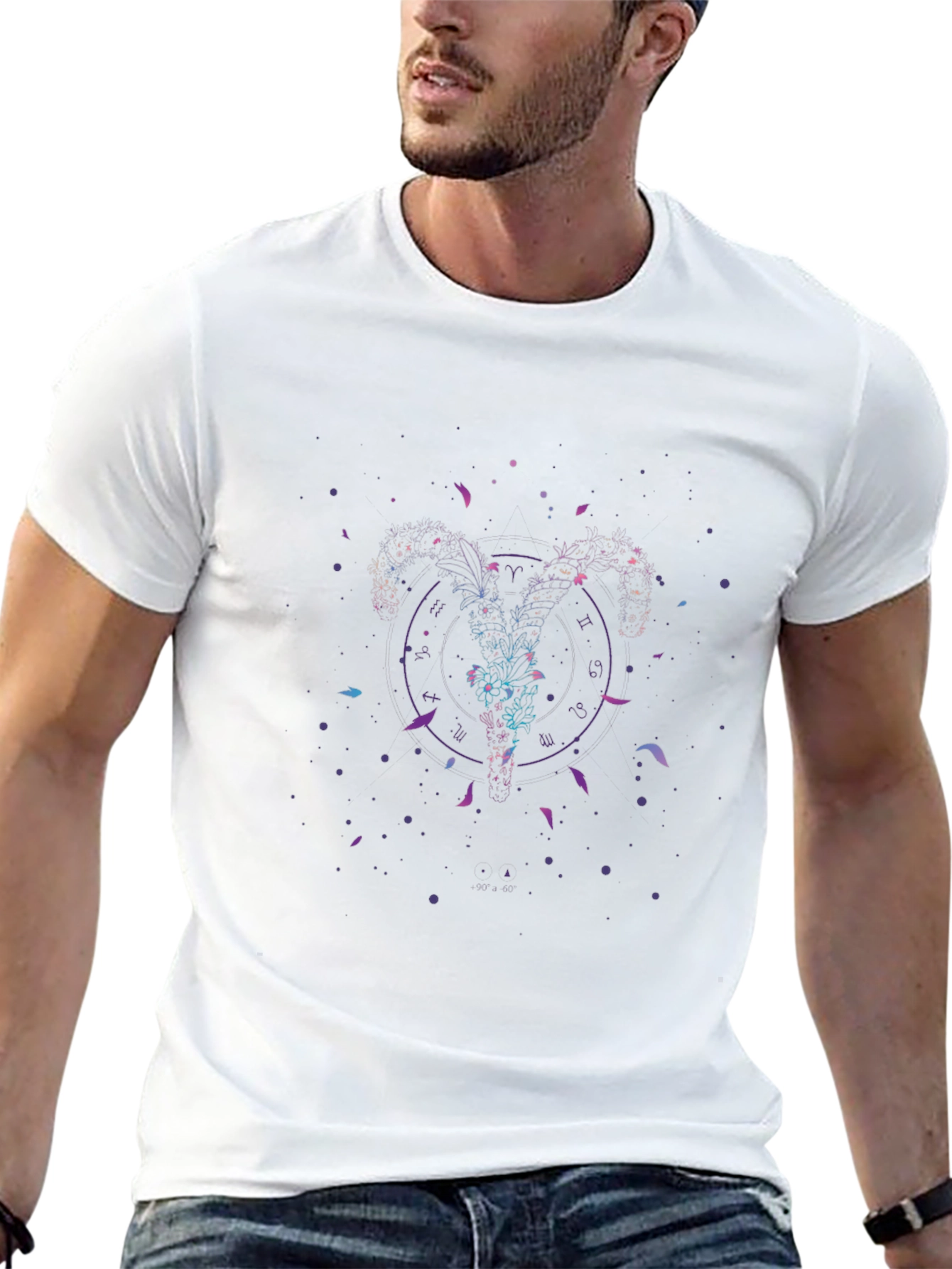 Aries Zodiac Sign Graphic T-Shirt