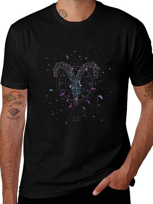 Aries Zodiac Sign Graphic T-Shirt