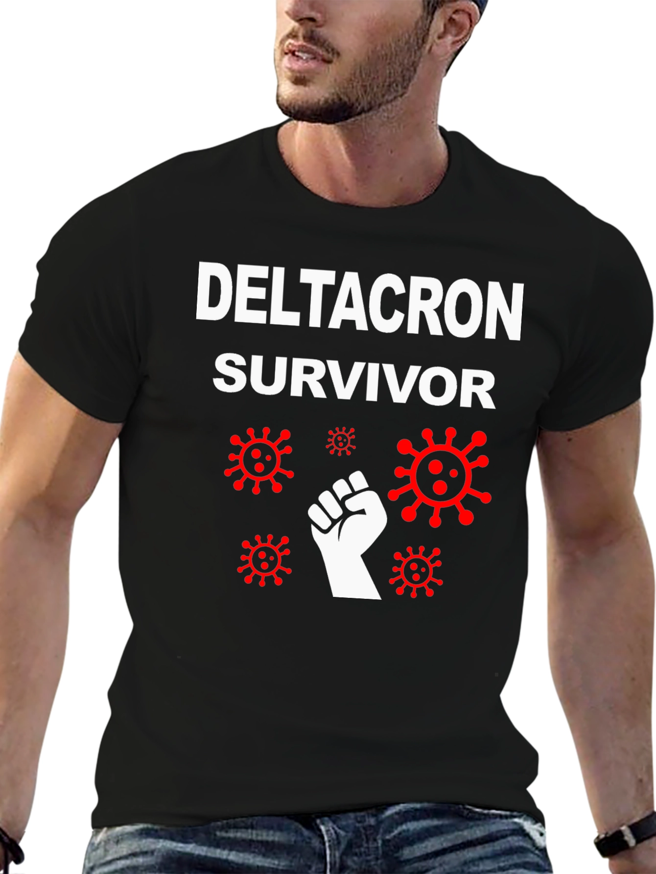 Deltacron Survivor T-Shirt: Show Your Resilience