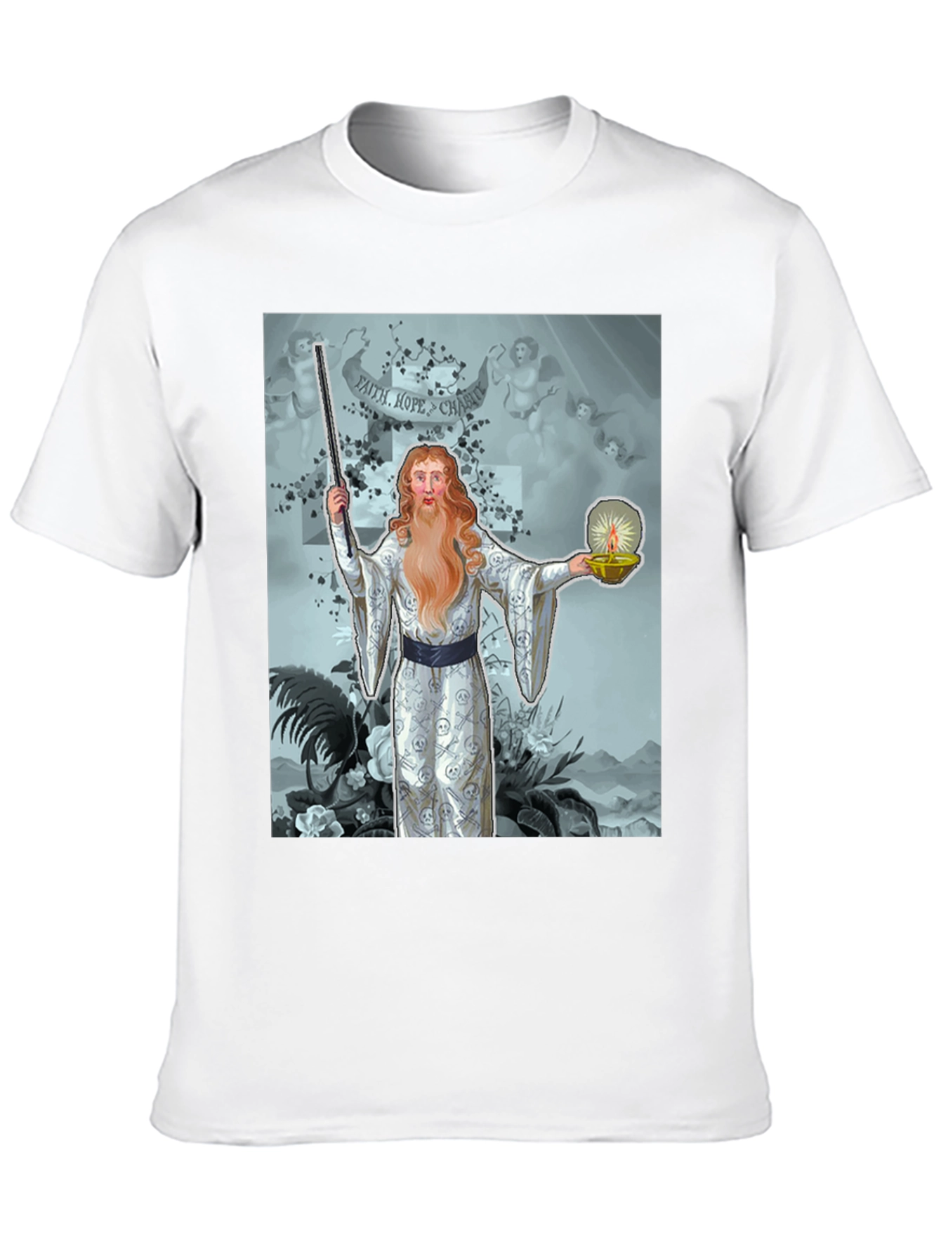 Wizard Art Graphic T-Shirt