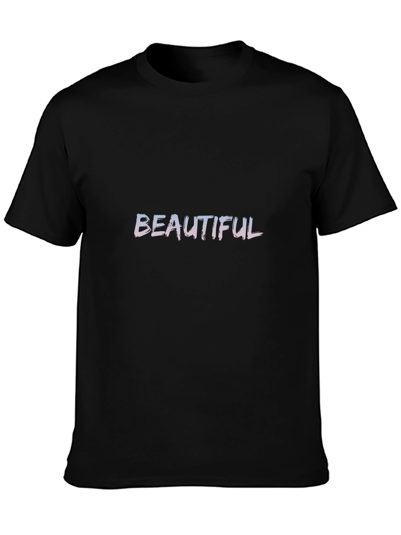 Stylish Beautiful Graphic Black T-Shirt