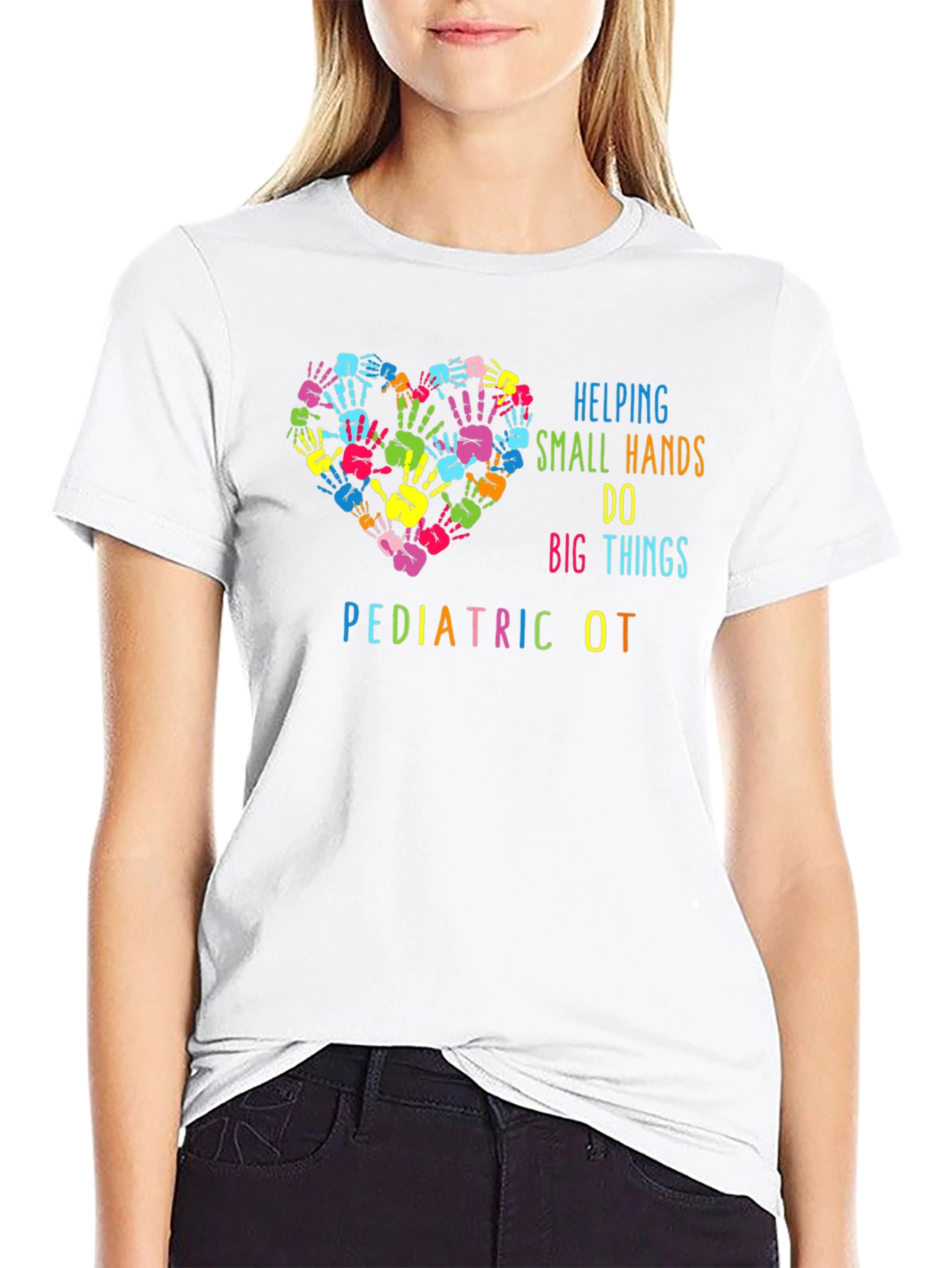 Pediatric OT Helping Hands Graphic T-Shirt