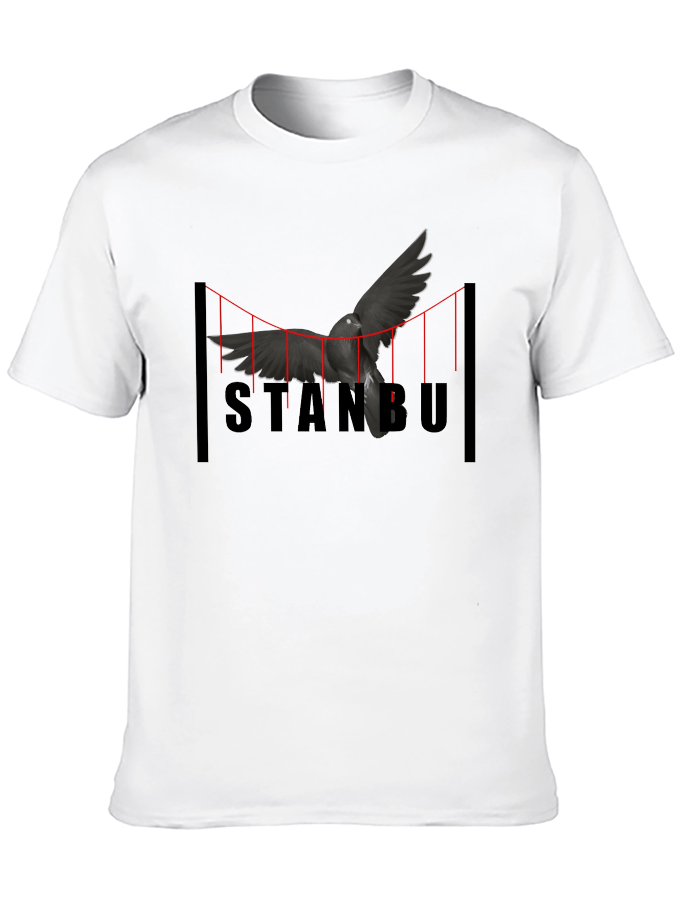 Istanbul Bridge Bird T-Shirt