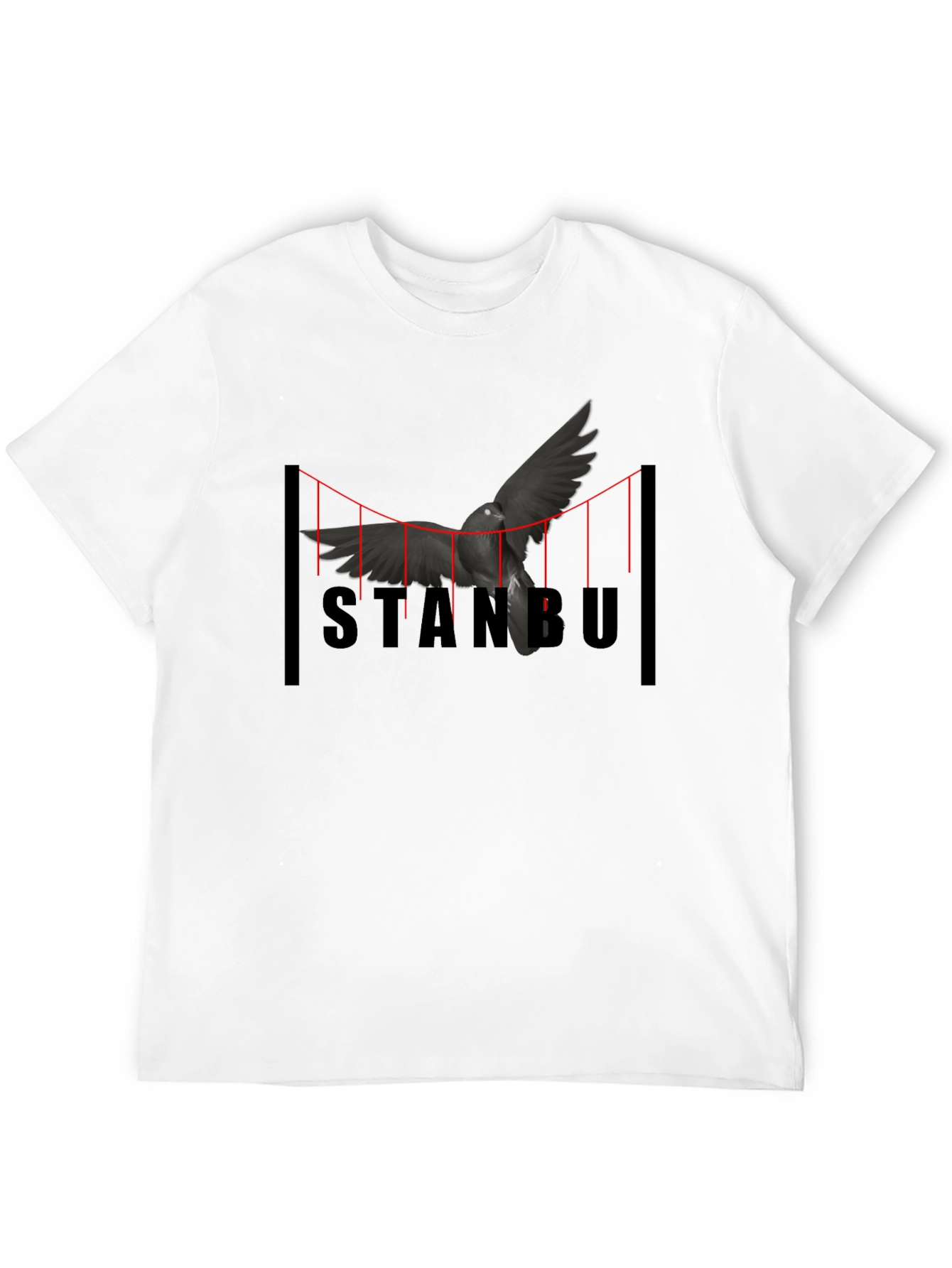 Istanbul Bridge Bird T-Shirt