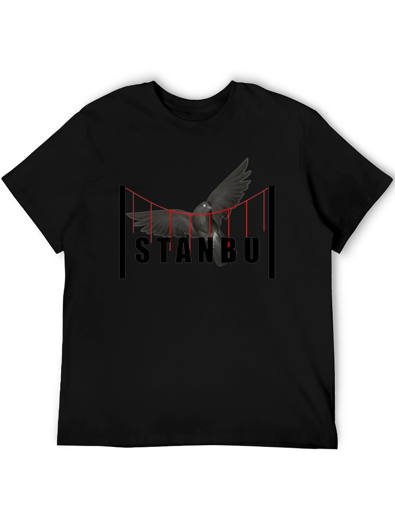 Istanbul Bridge Bird T-Shirt
