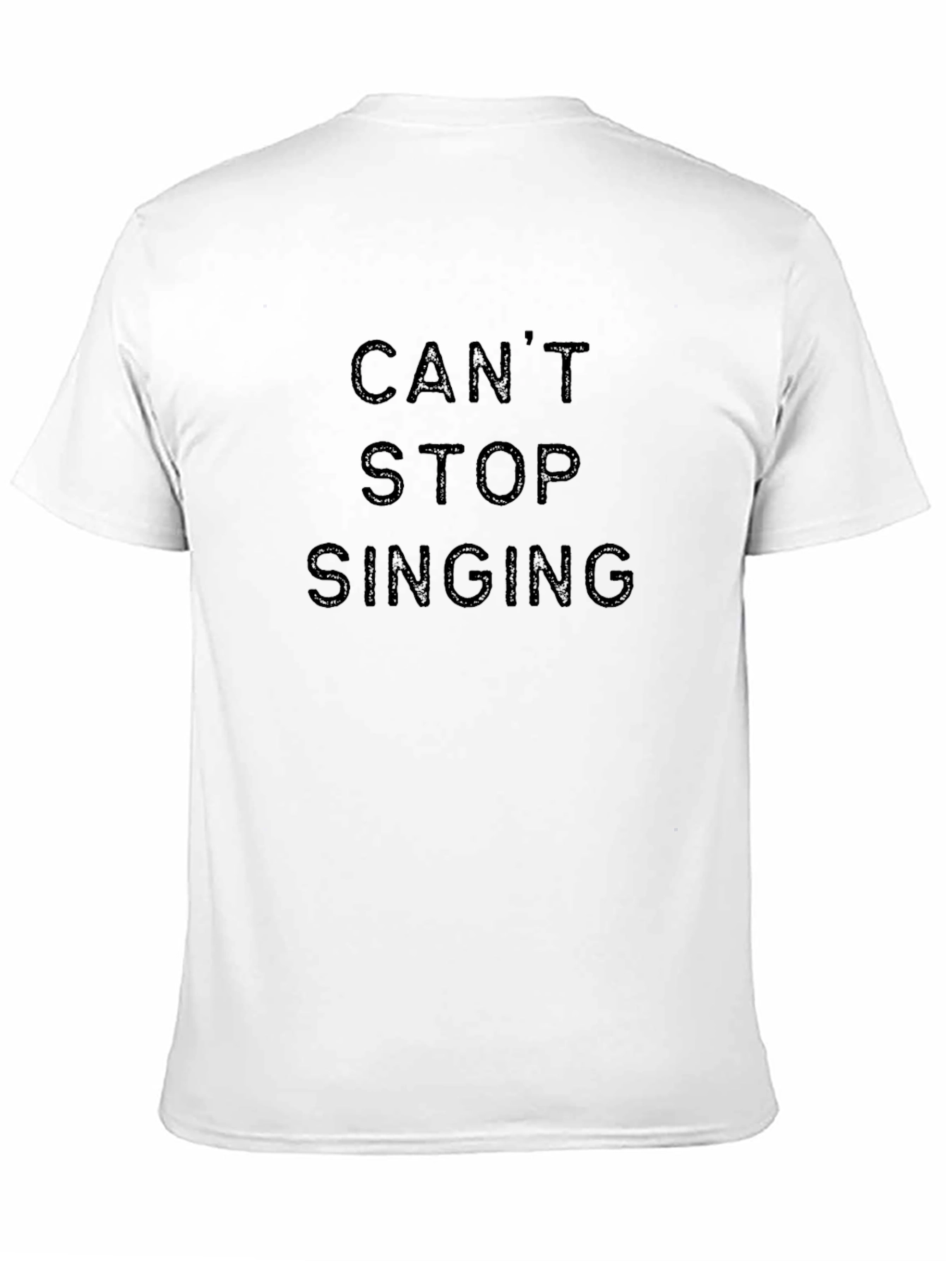 Cant Stop Singing Black T-Shirt