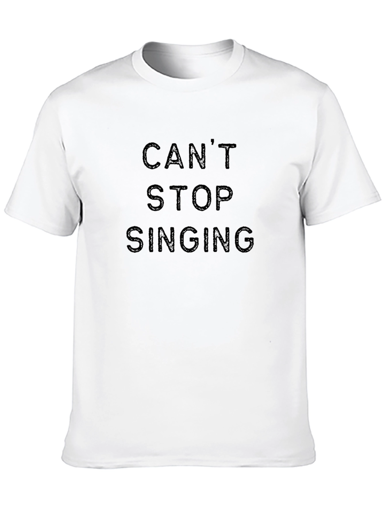 Cant Stop Singing Black T-Shirt