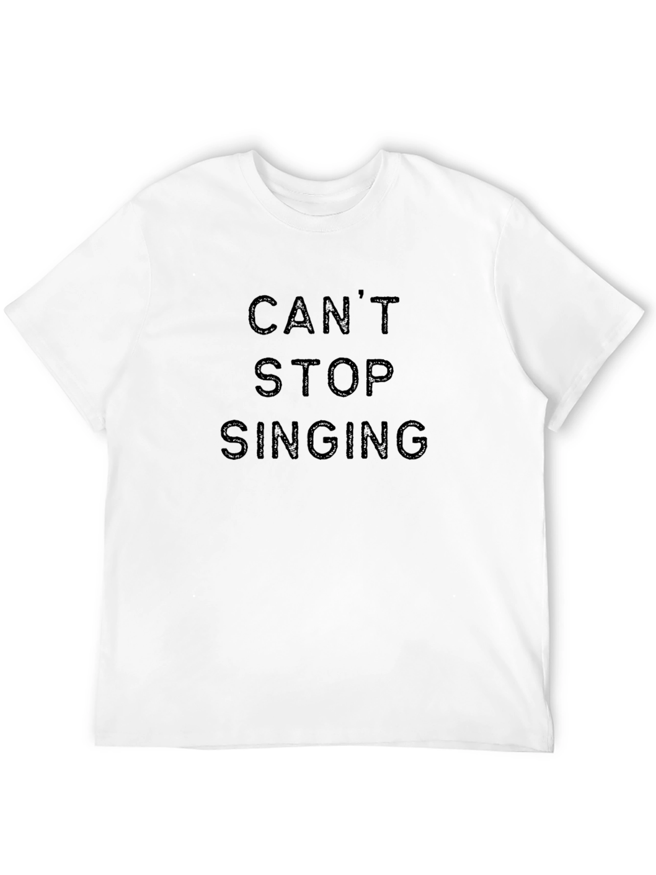 Cant Stop Singing Black T-Shirt